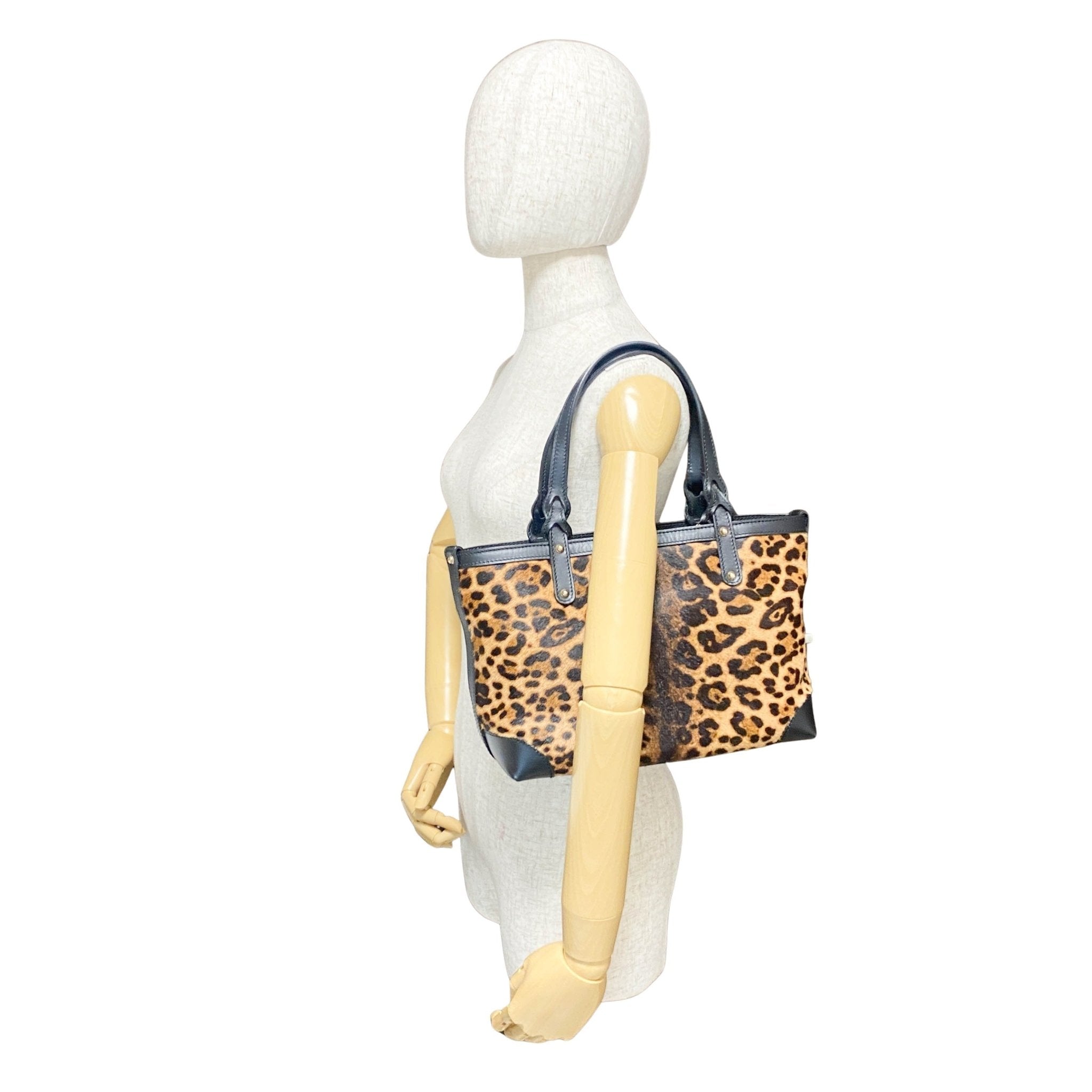 GUCCI Vintage Leopard Pony Hair Shoulder Bag, in , Sold by HIVE PRELOVED - Handle Bags, ,