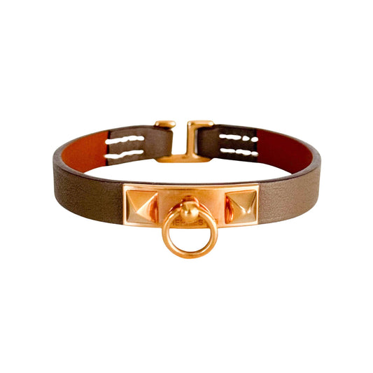 HERMÈS Rivale Mini Bracelet Gold Hardware, in , Sold by HIVE PRELOVED - Bracelets / Bangles, ,