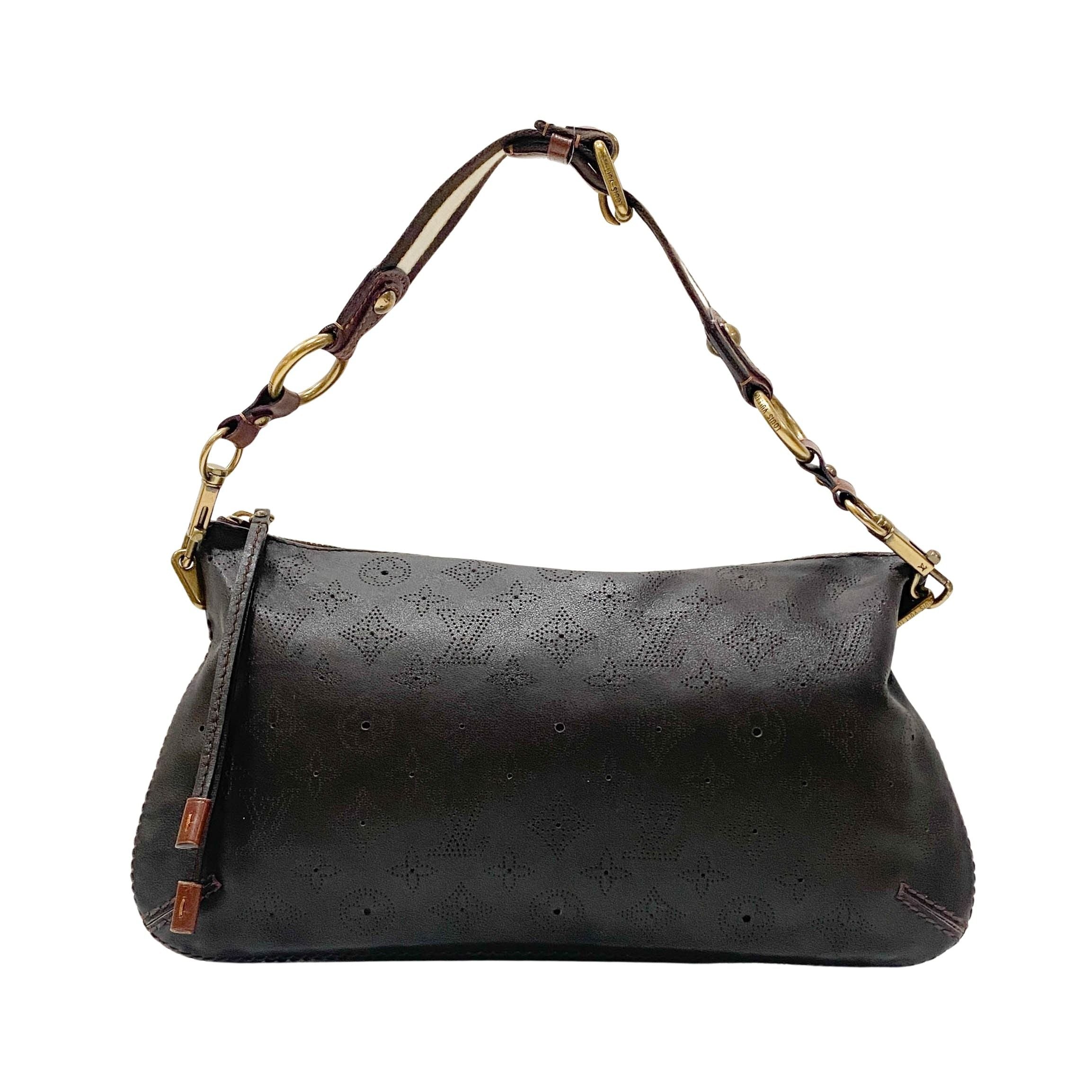 Vintage Brown Leather Pochette