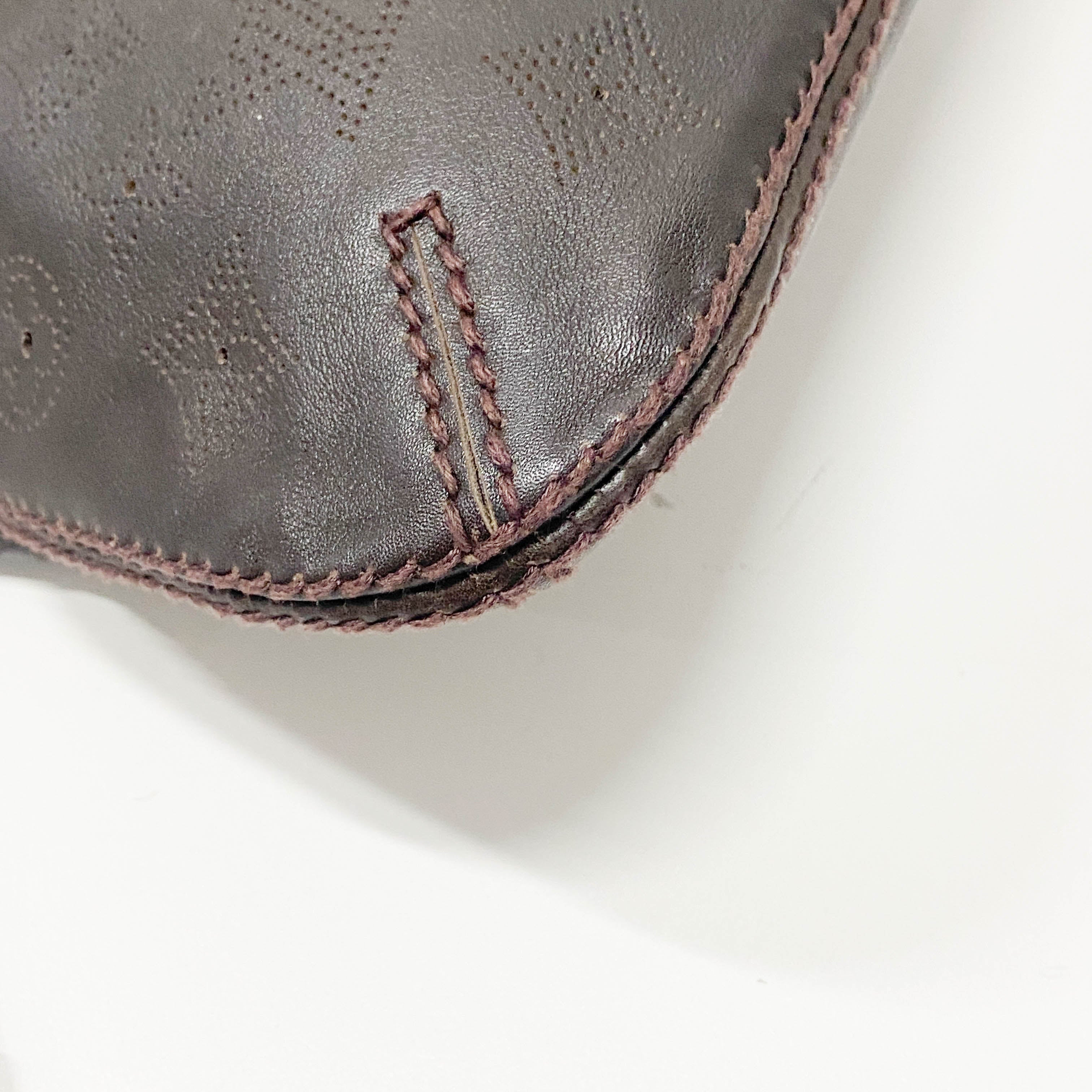 Vintage Brown Leather Pochette