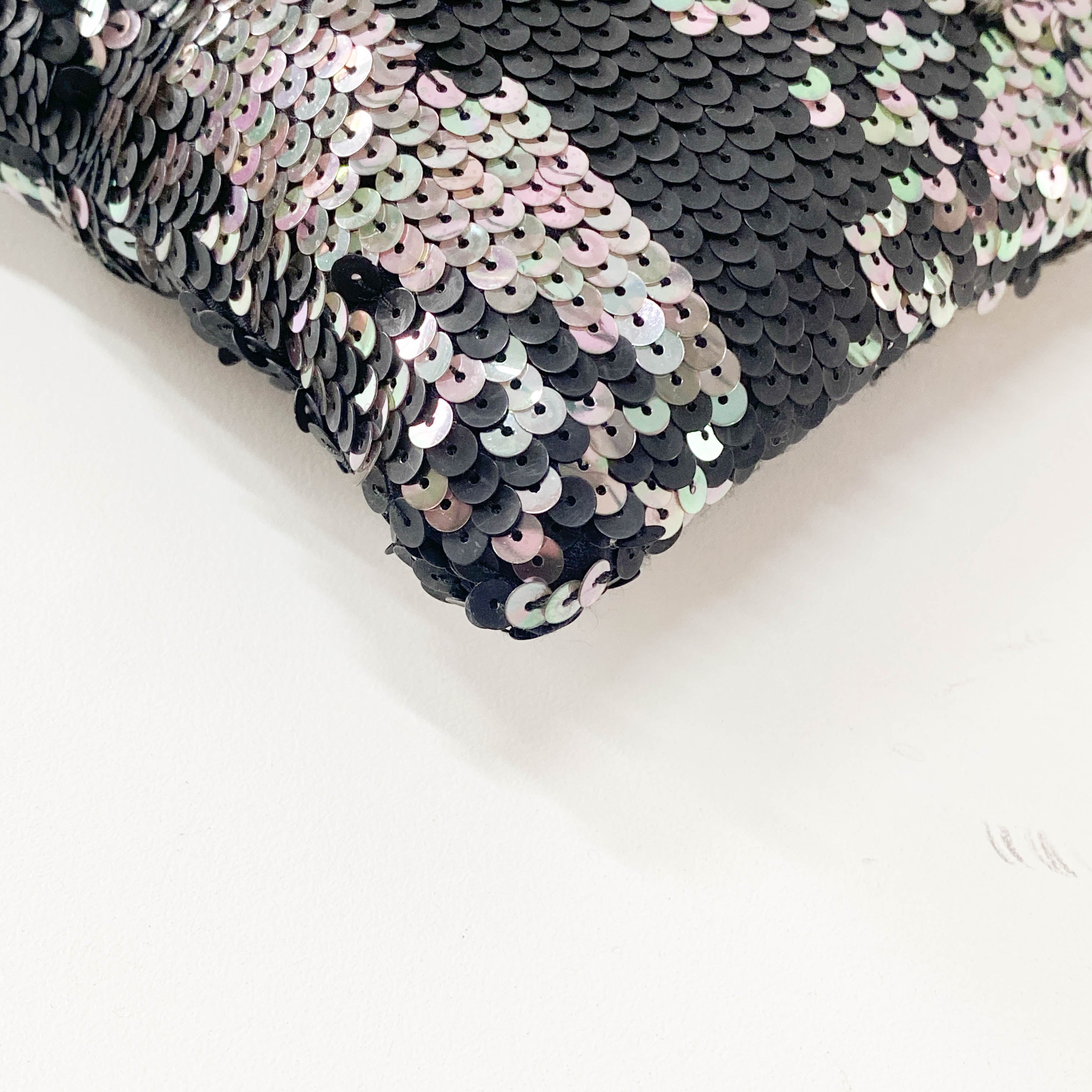 Black Sequin Handbag