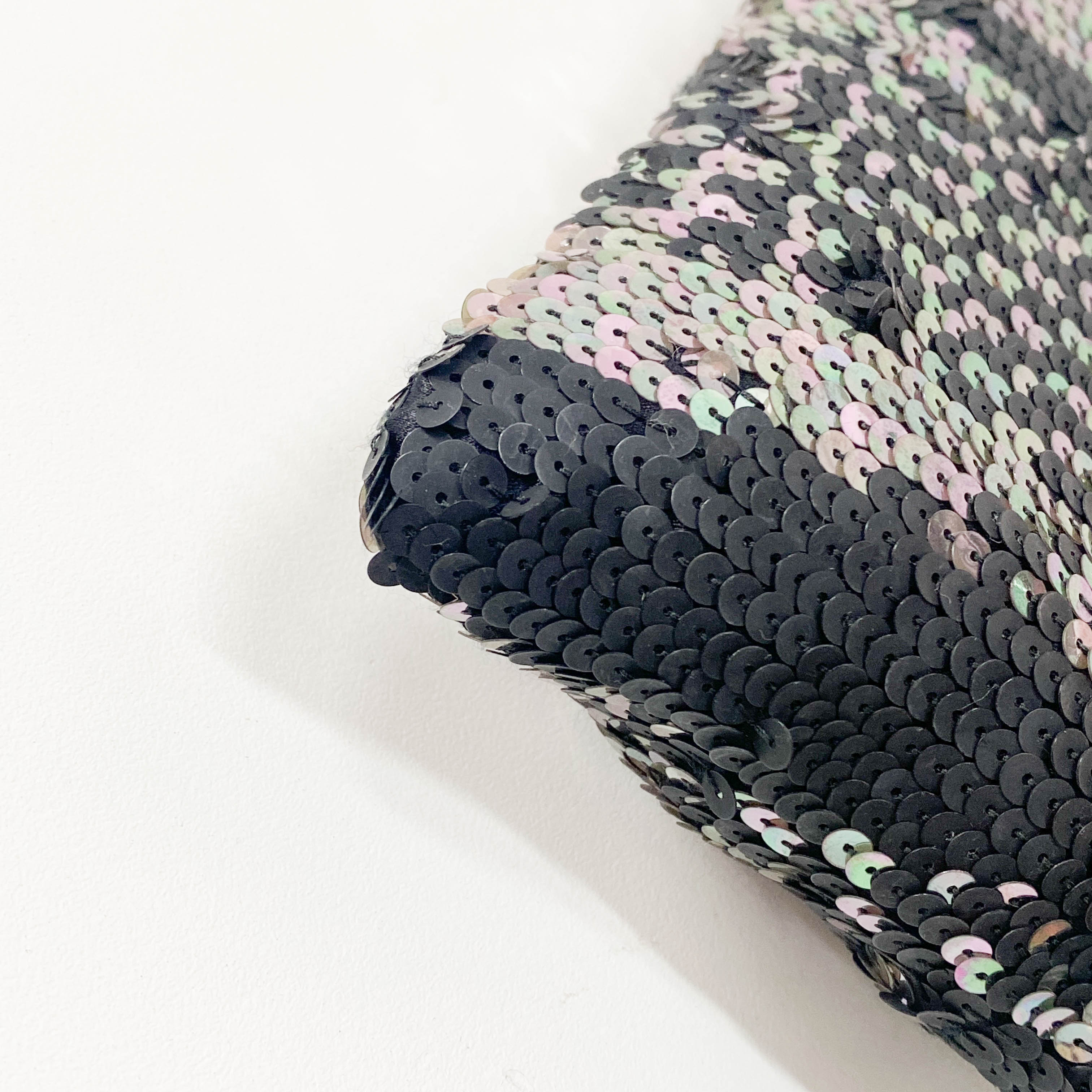 Black Sequin Handbag