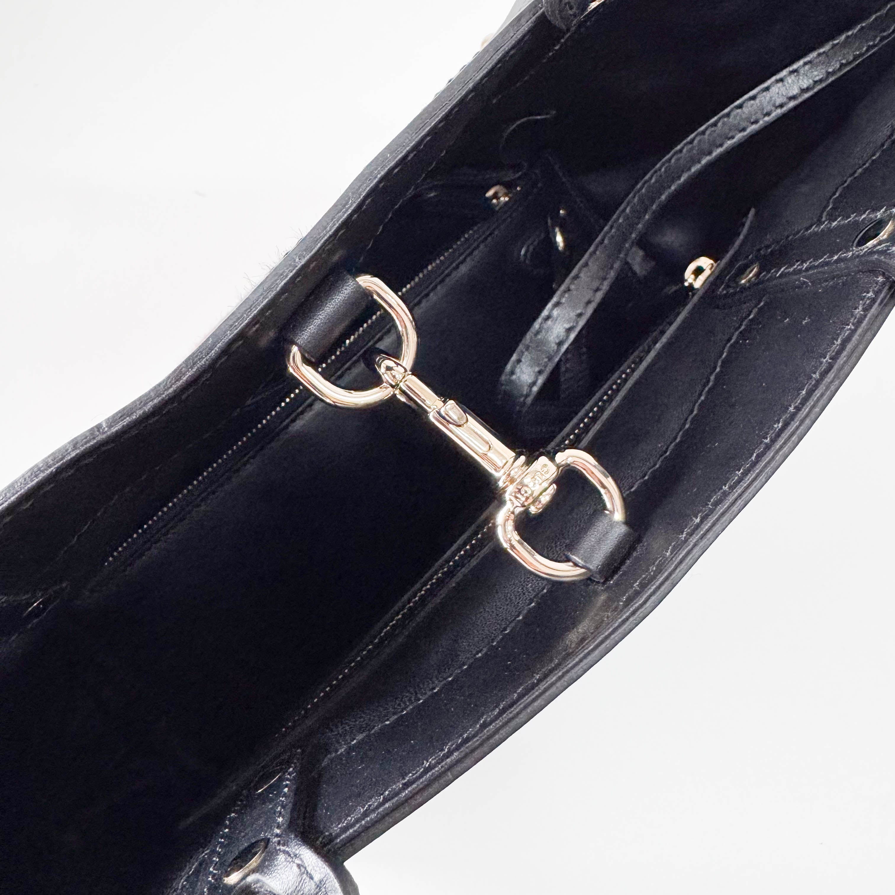 Yellow Jaguar Print Pony Hair Handbag