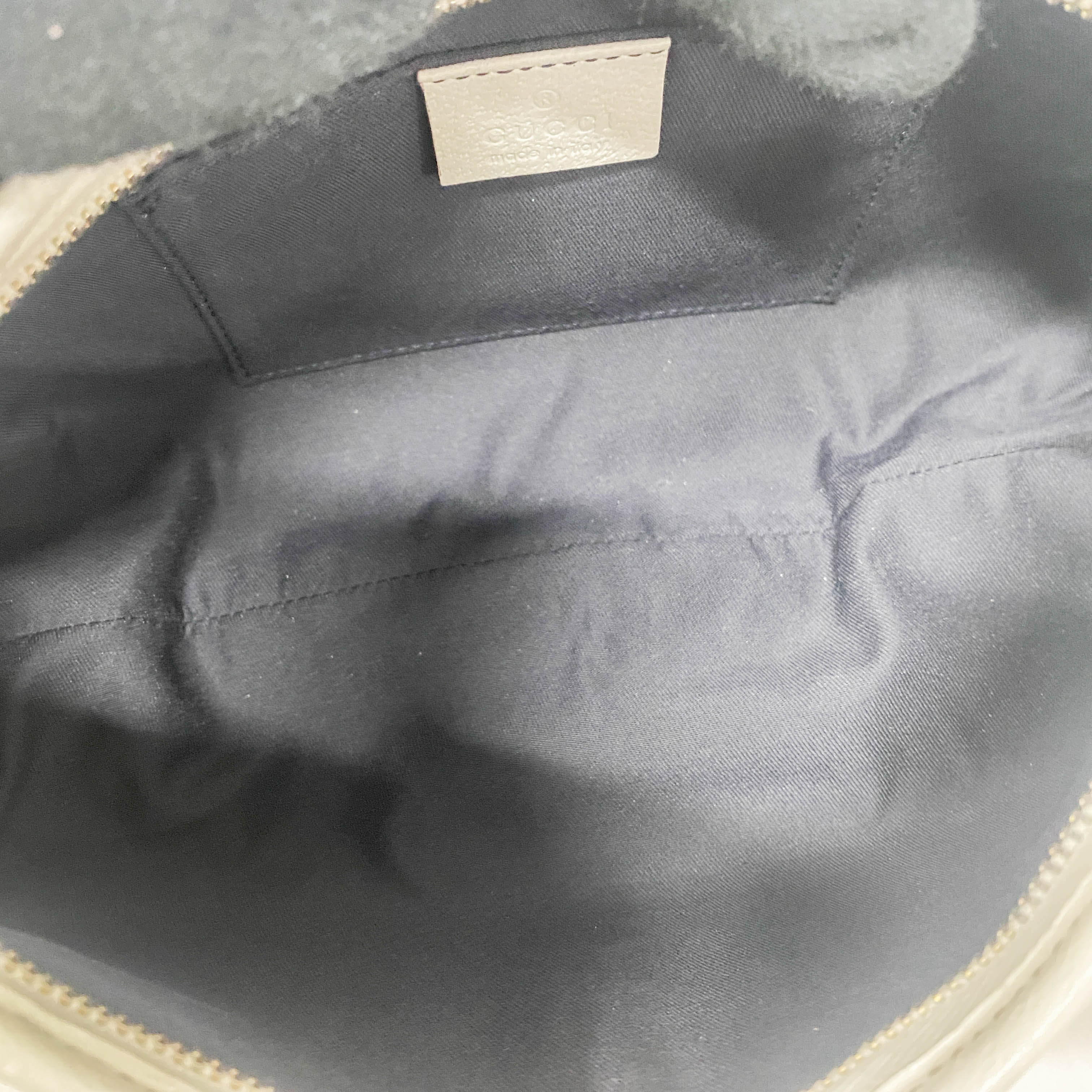 Abbey White Leather Shoulder Bag