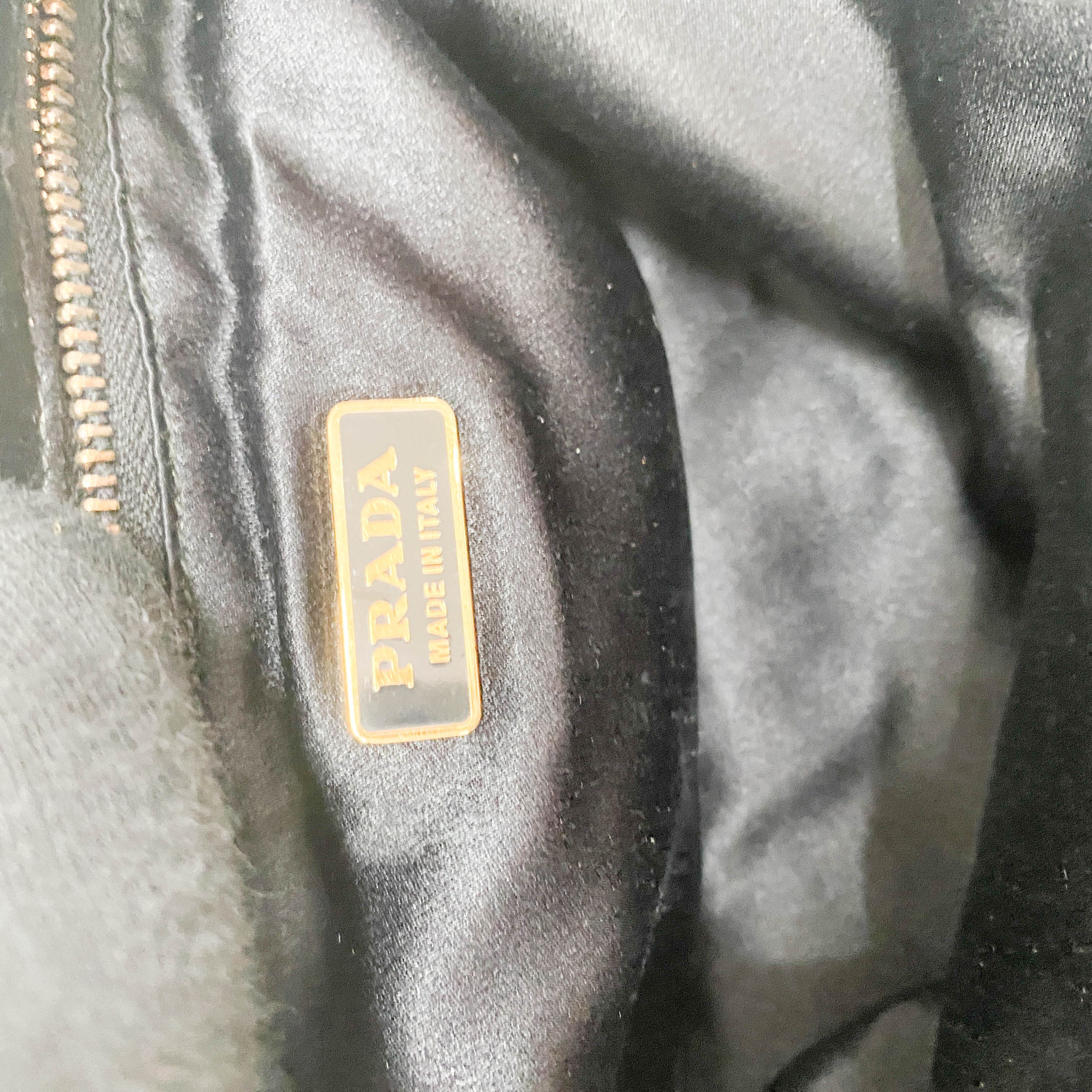 Black Sequin Handbag