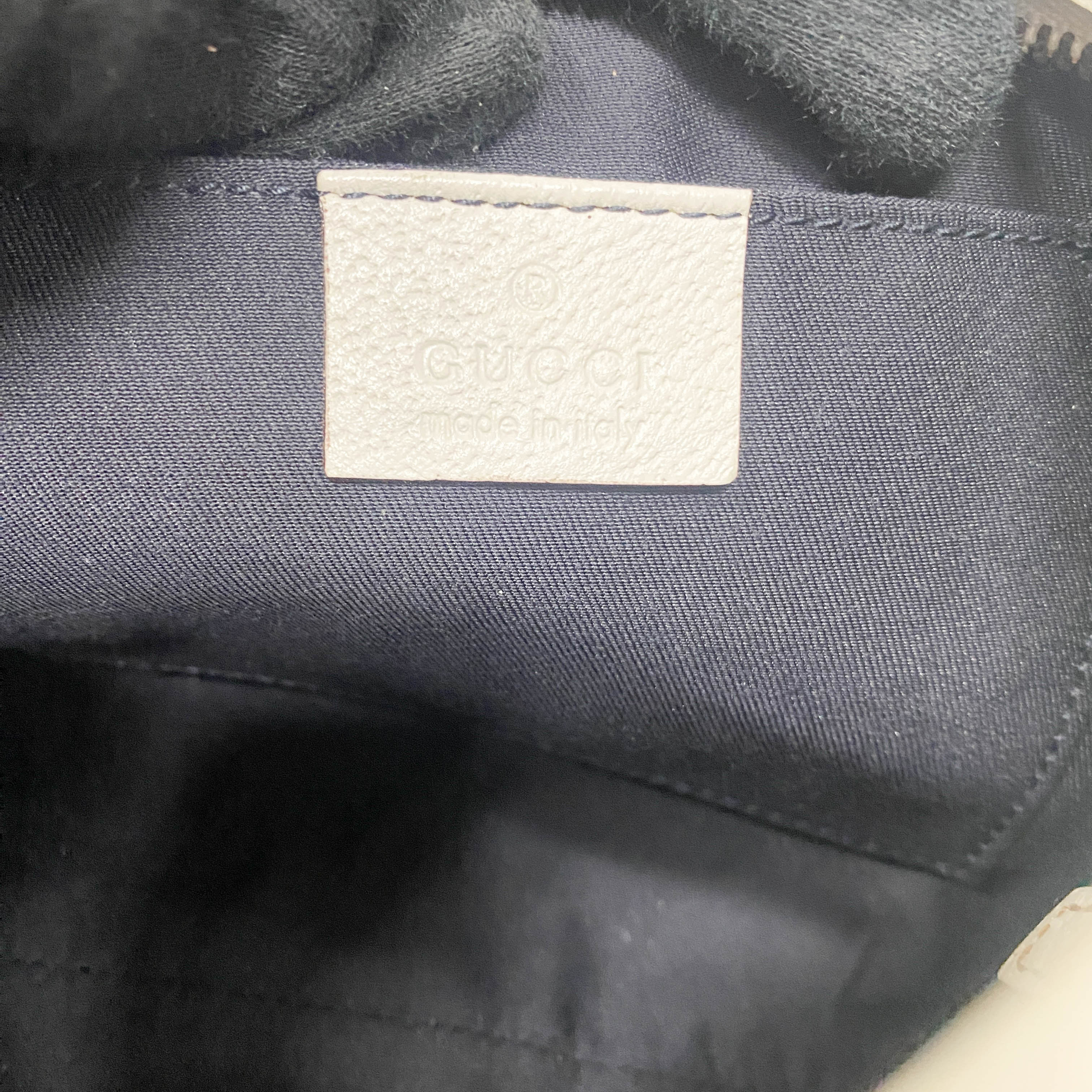 Abbey White Leather Shoulder Bag