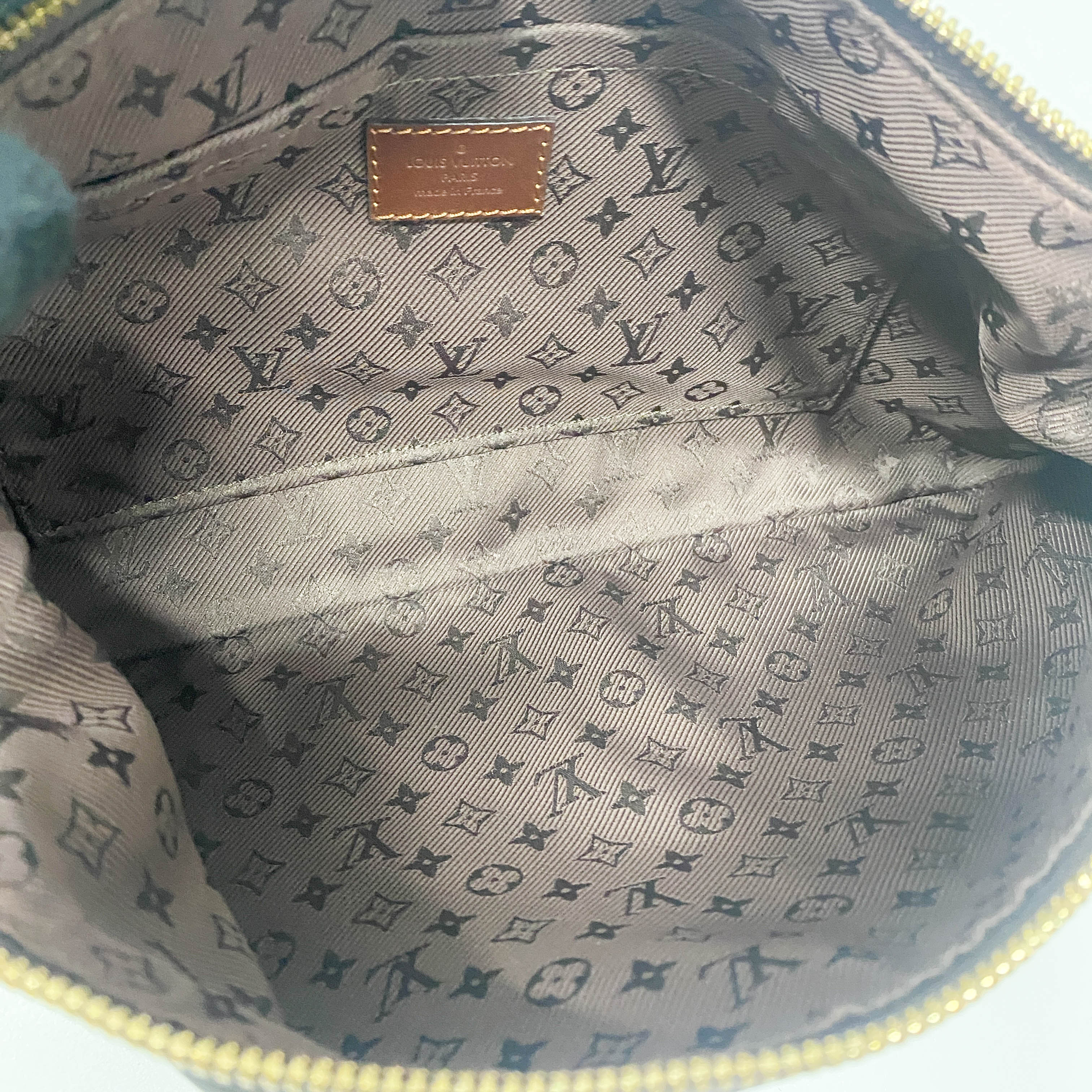 Vintage Brown Leather Pochette