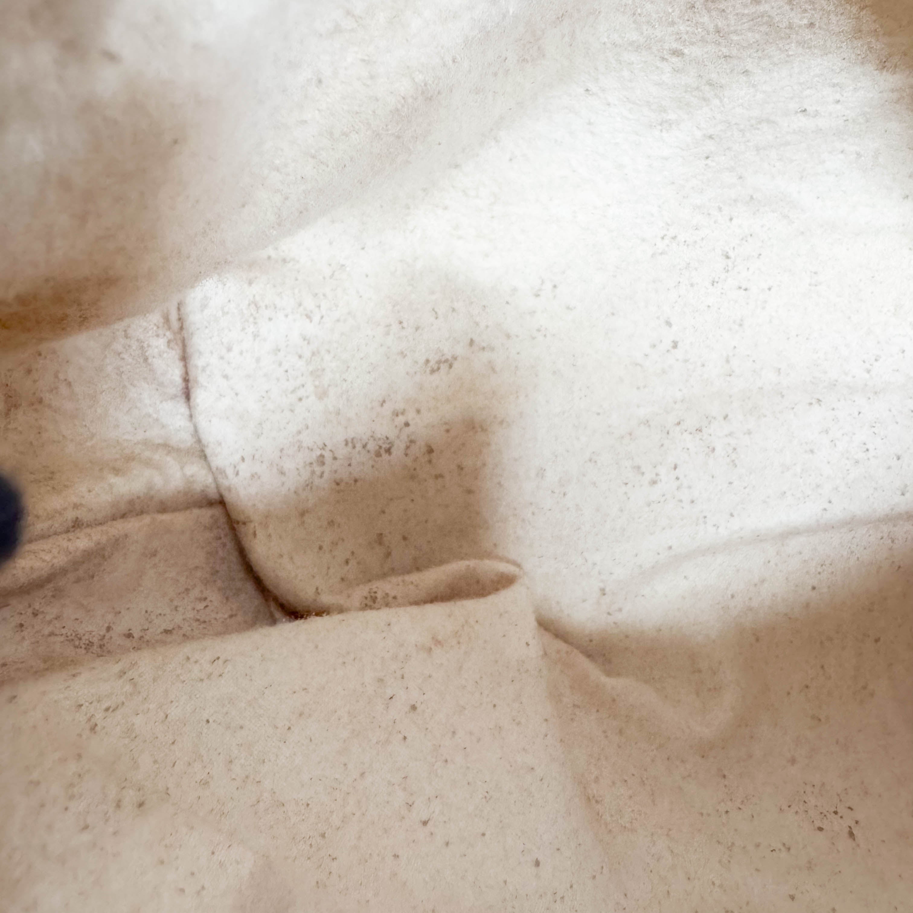 Vintage Purple Cheetah Small Print Pony Hair Hand Bag