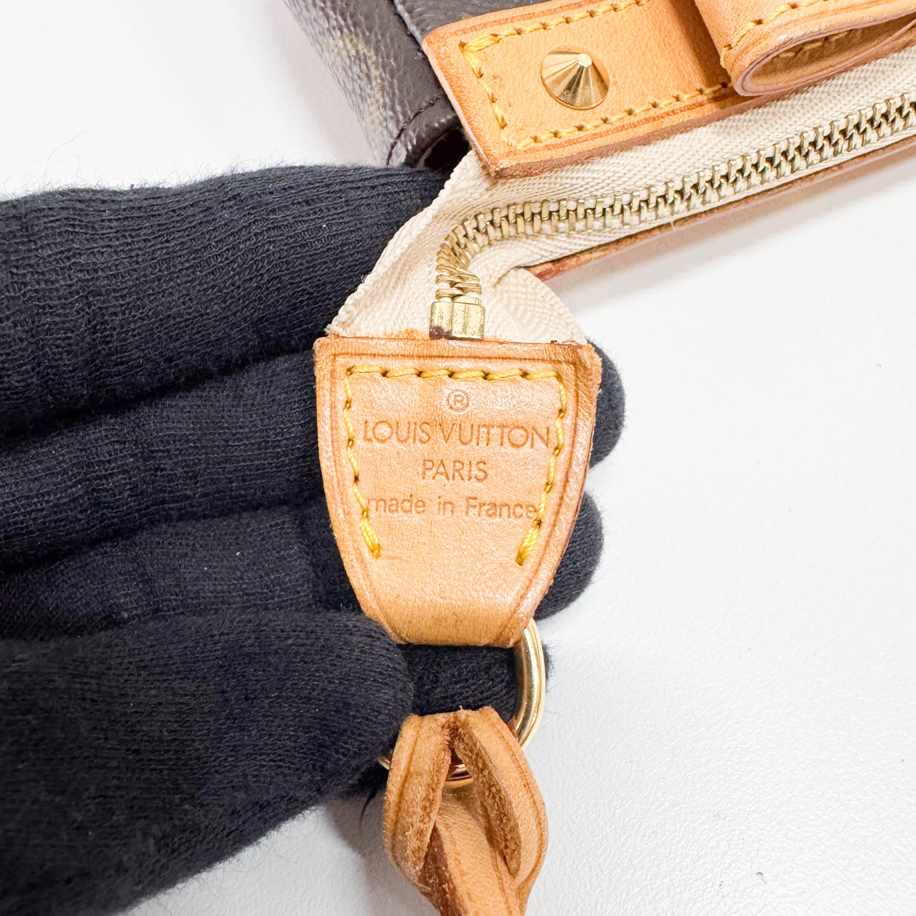 Monogram x Takashi Murakami Brown Coated Canvas Pochette Accessory