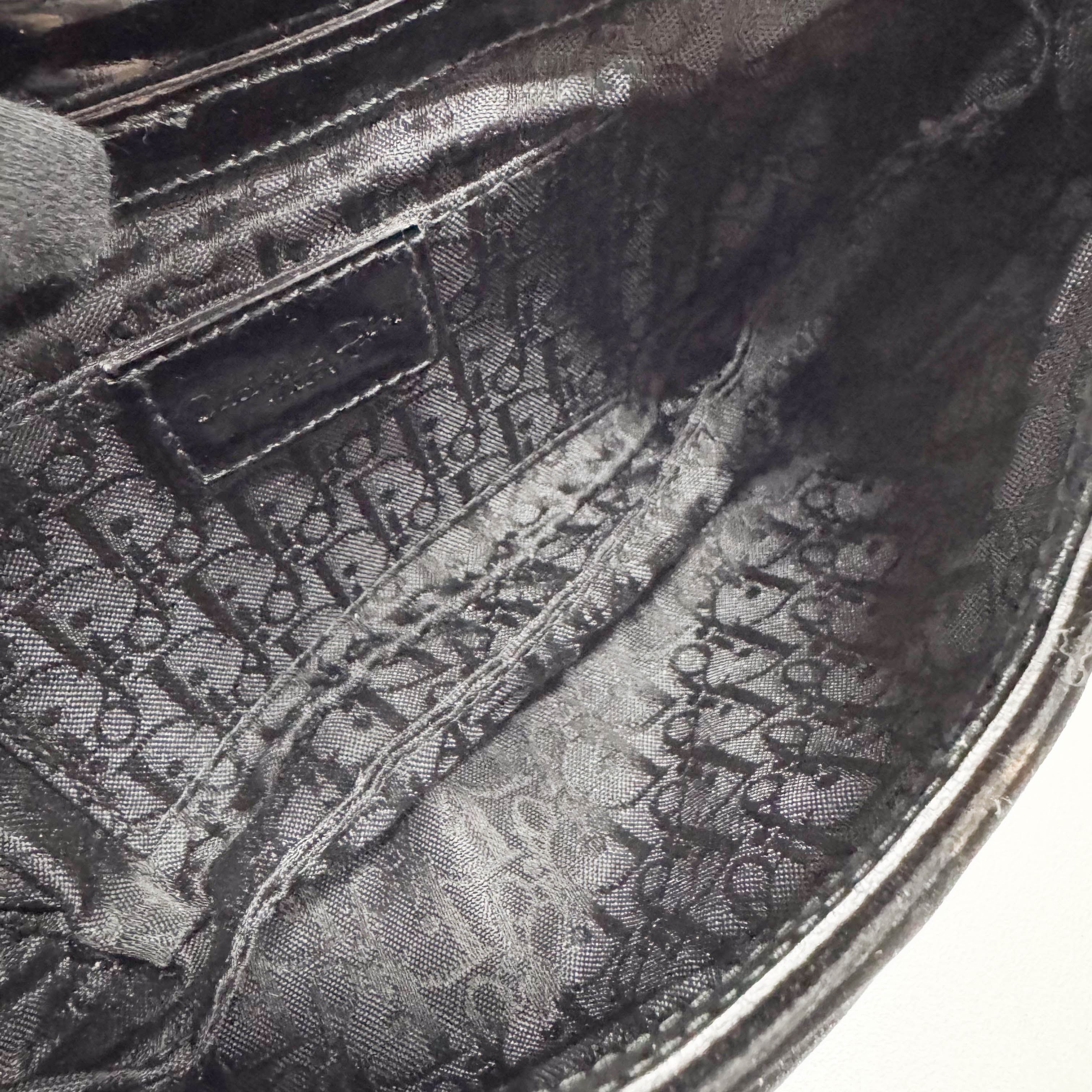 Mini Black Velvet Accessory Handbag