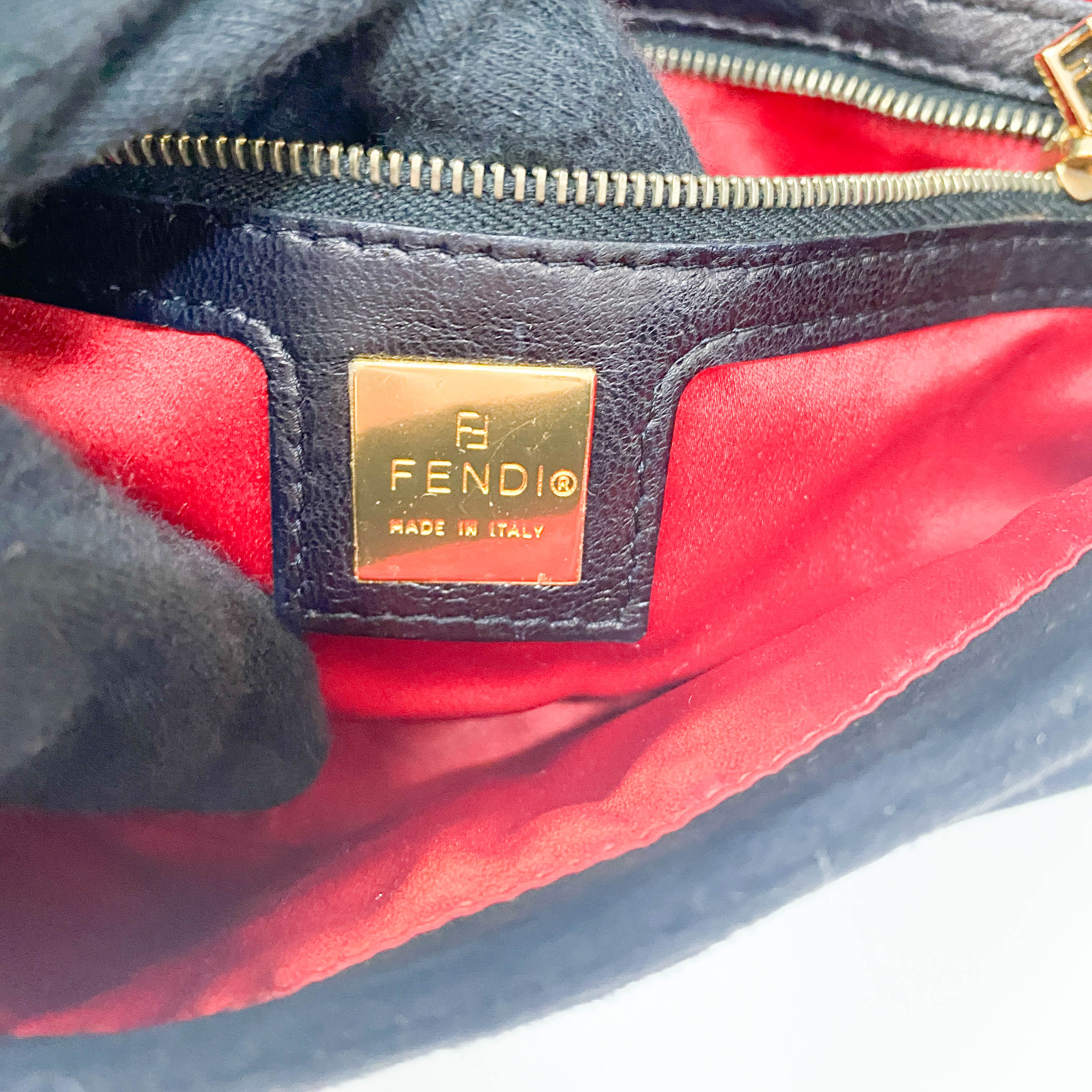 Black Suede Shoulder Bag