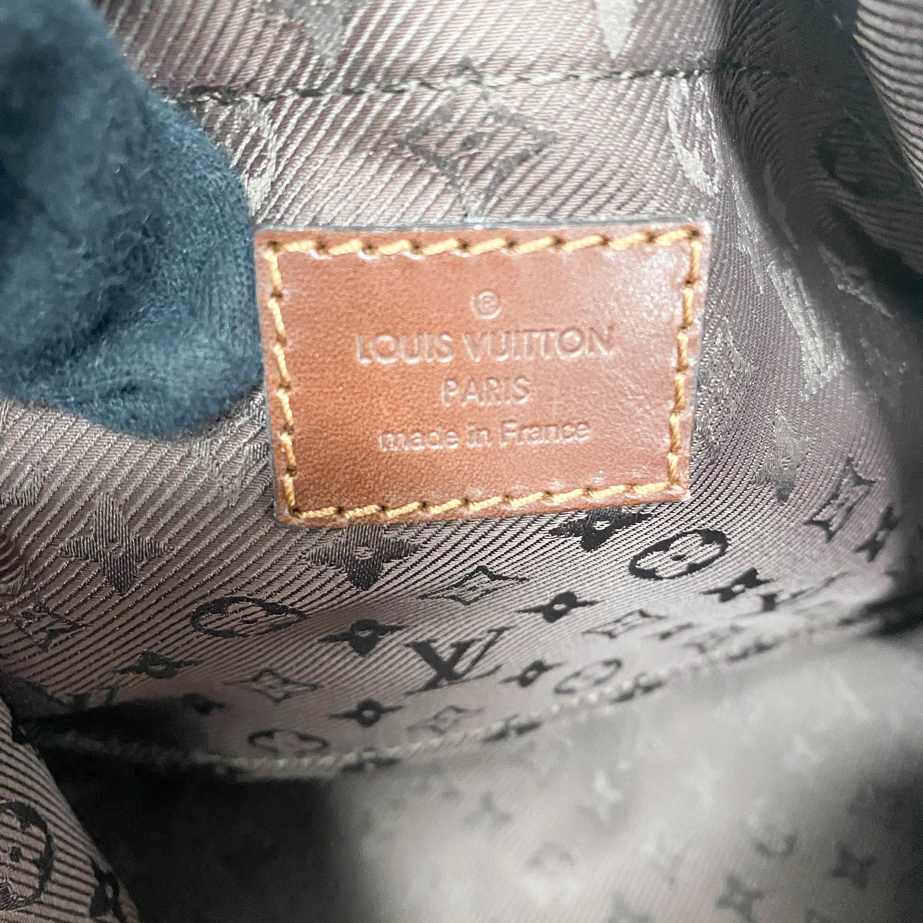 Vintage Brown Leather Pochette