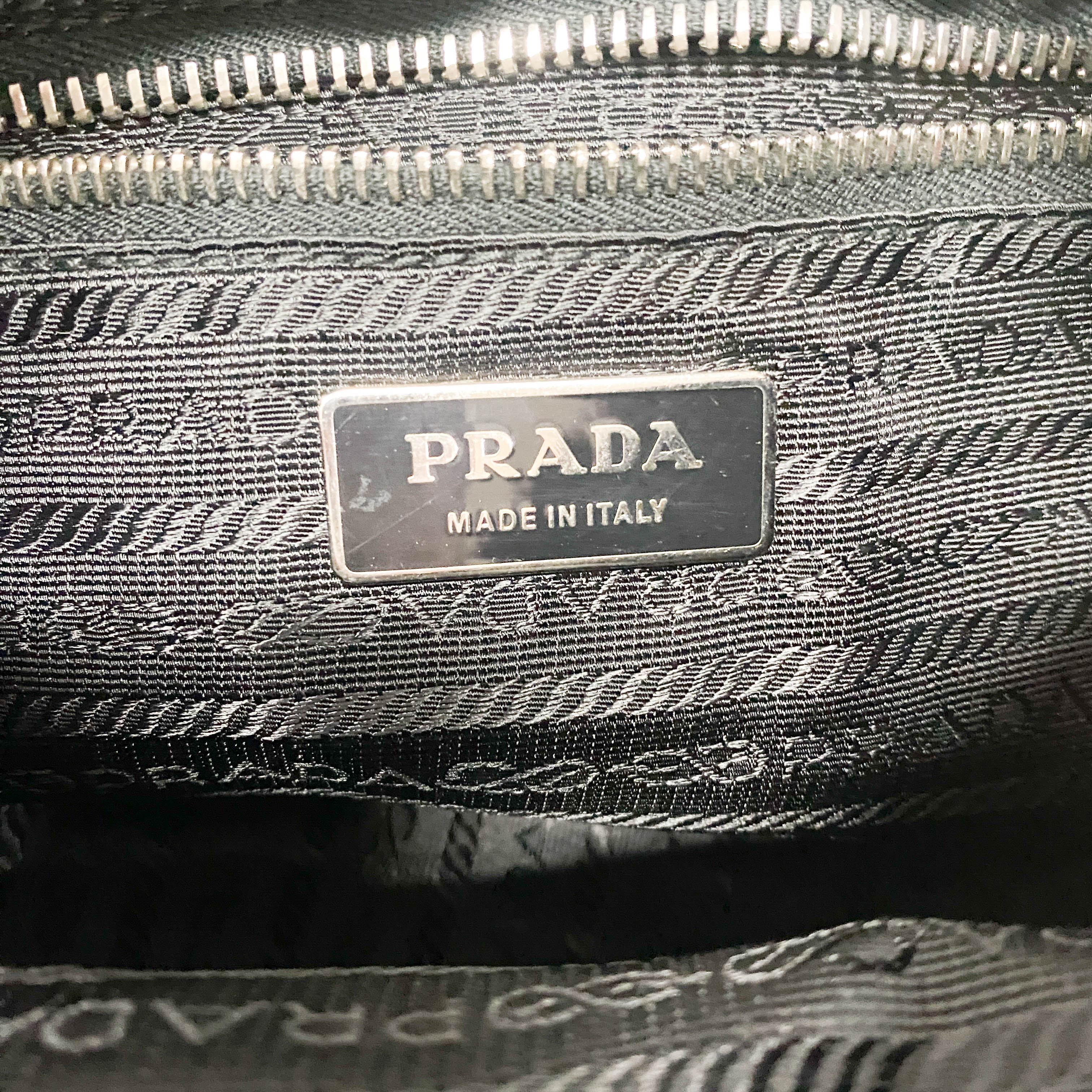 Vintage Pink Nylon Shoulder Bag