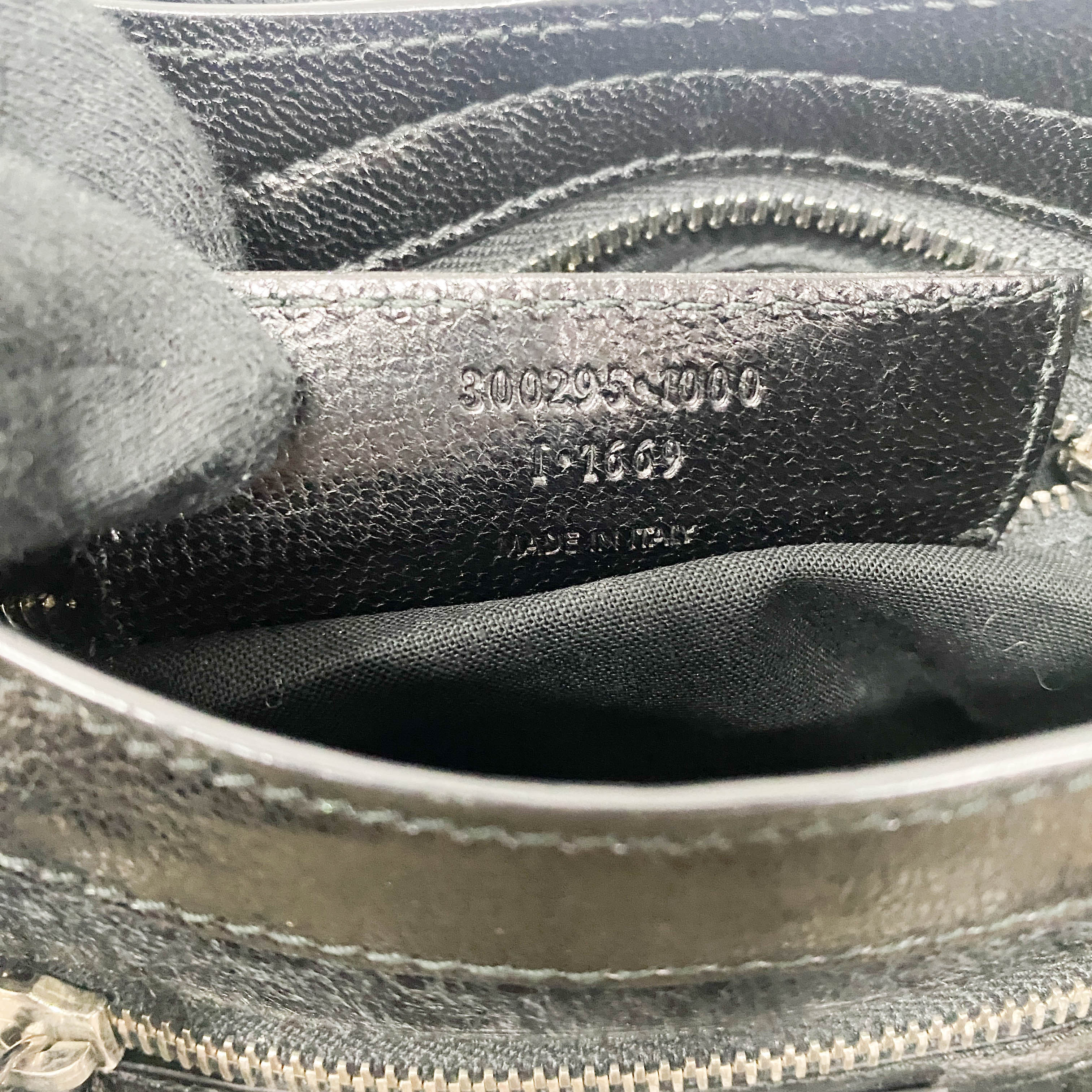 The City Mini Black Pony Hair & Leather Two Way Bag