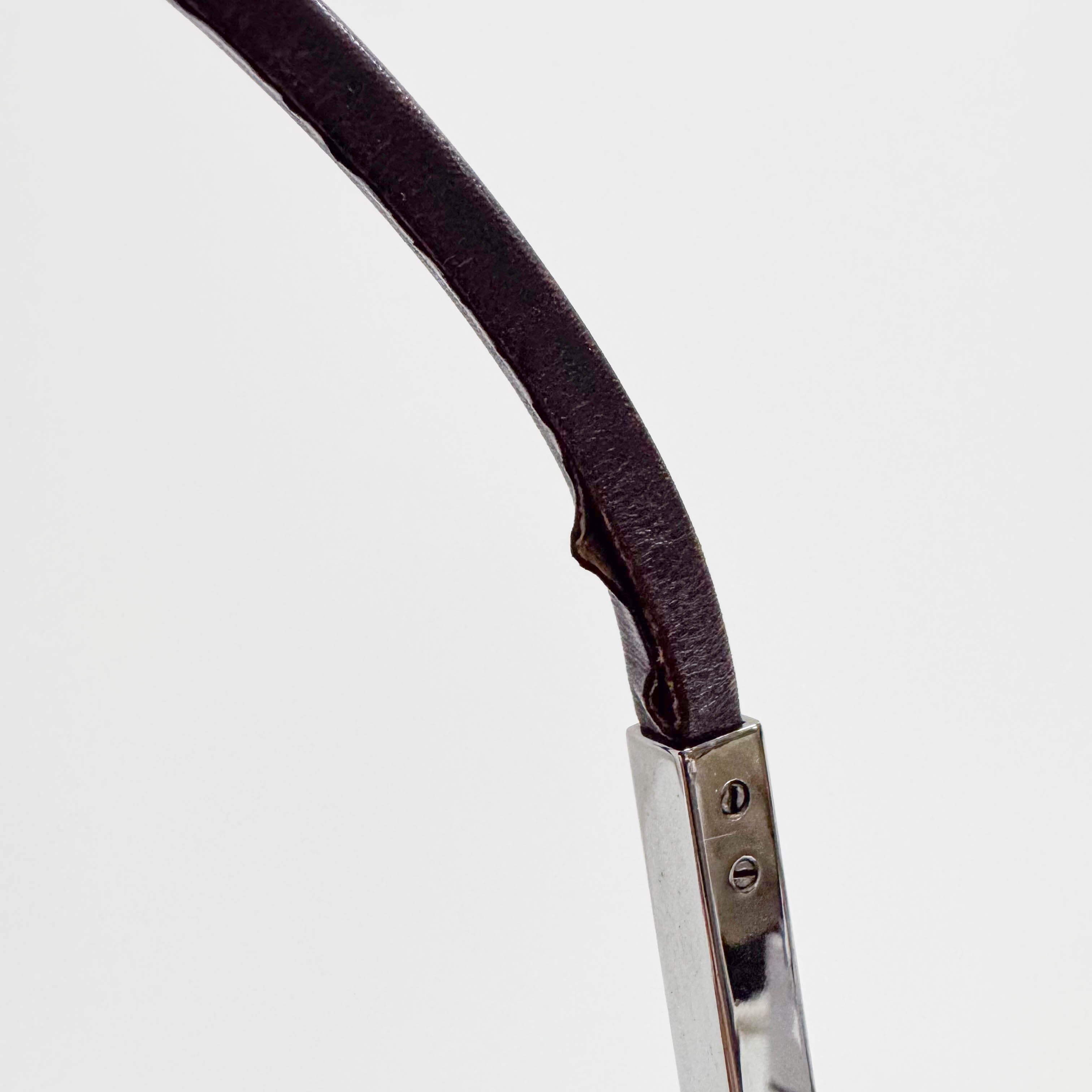 Brown Suede Shoulder Bag