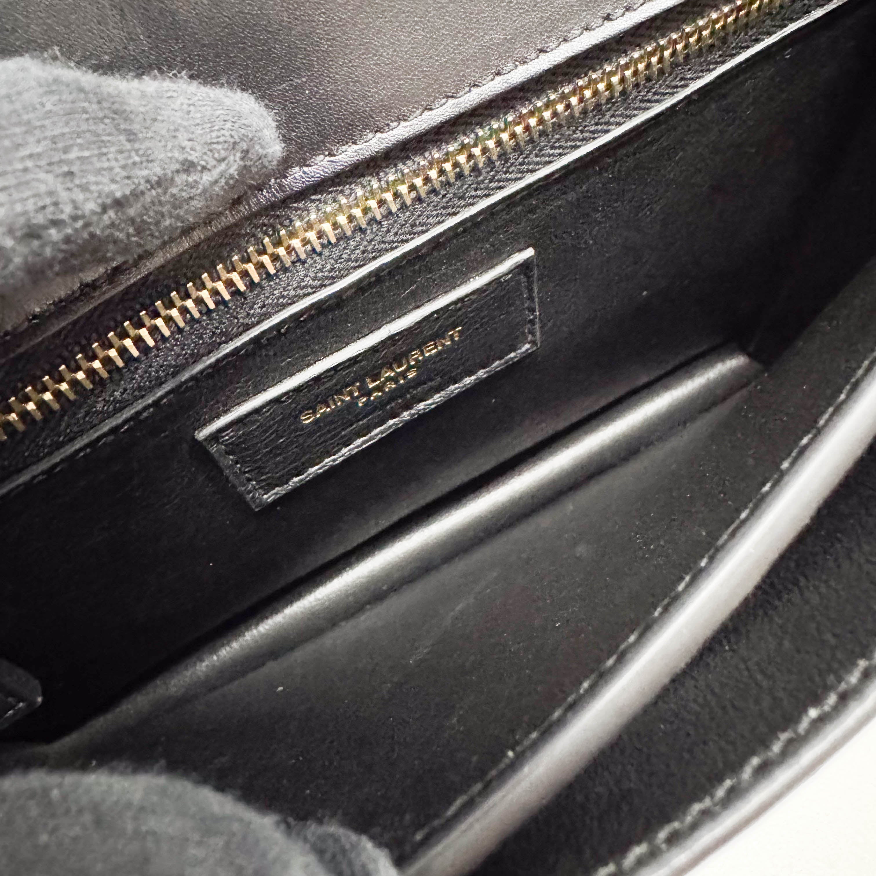 Cassandra Brown Jaguar Pony Hair Chain Shoulder Bag