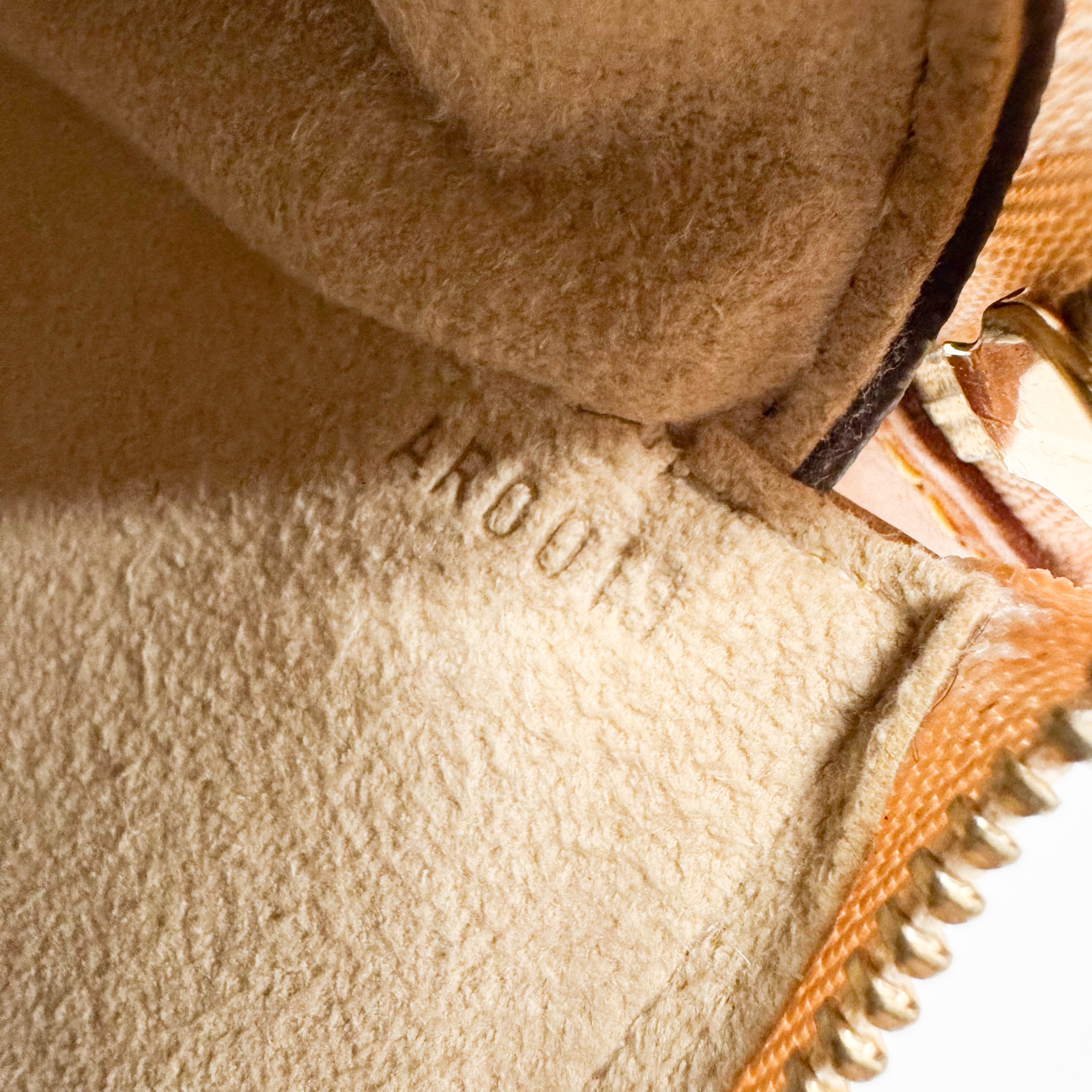 Monogram x Takashi Murakami Brown Coated Canvas Pochette Accessory