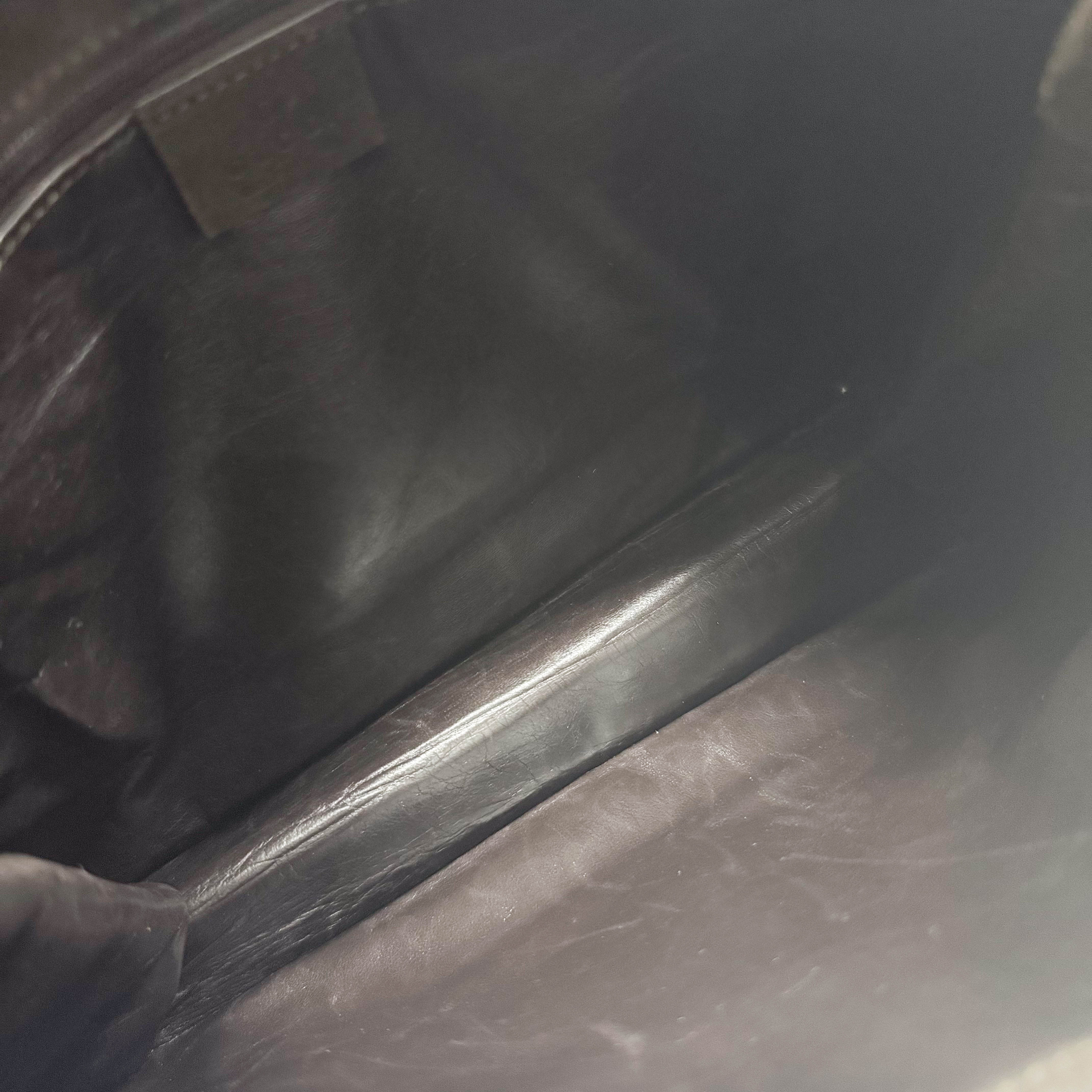 Brown Suede Shoulder Bag