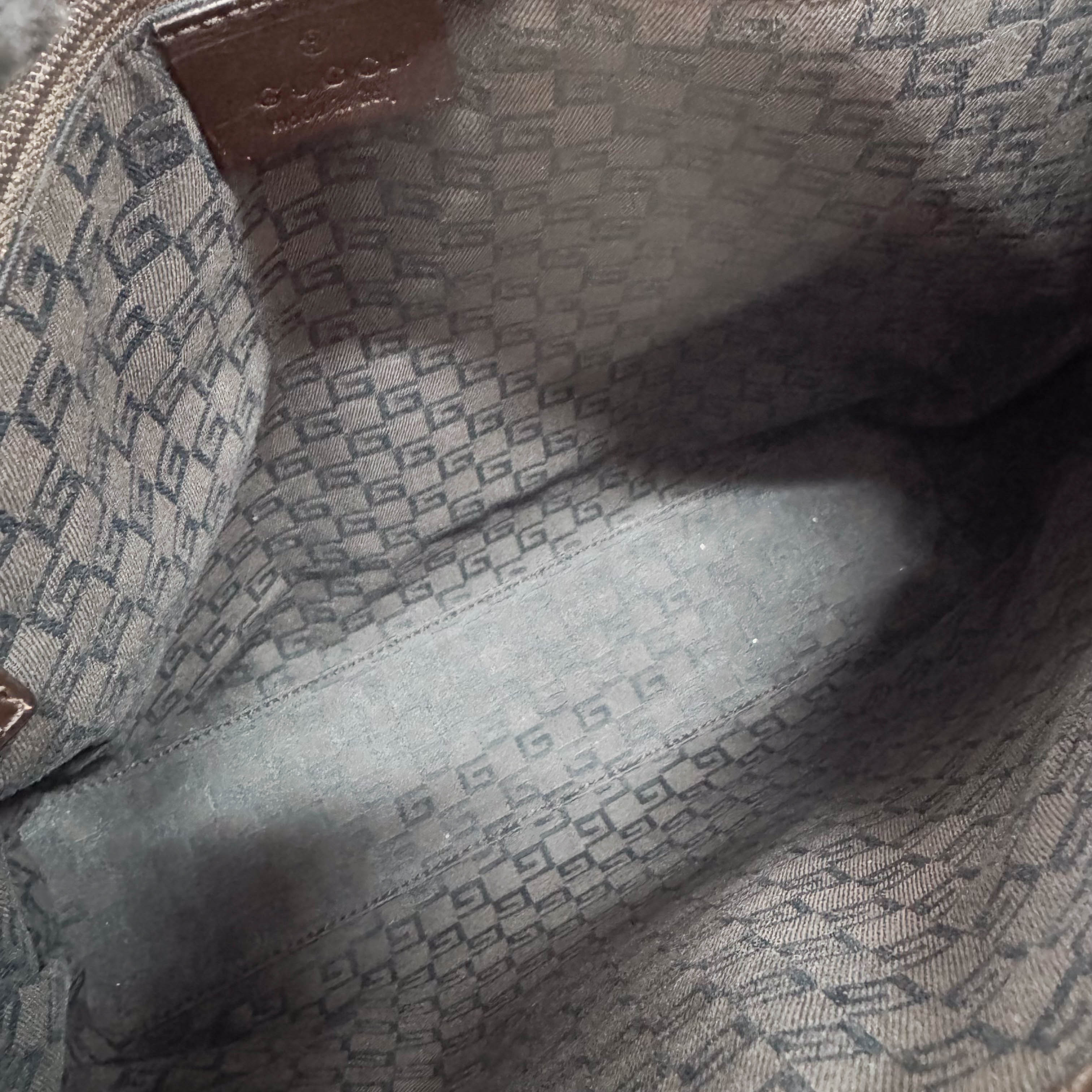 Brown Suede Shoulder Bag