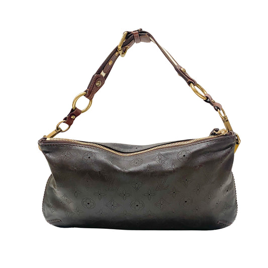 Vintage Brown Leather Pochette