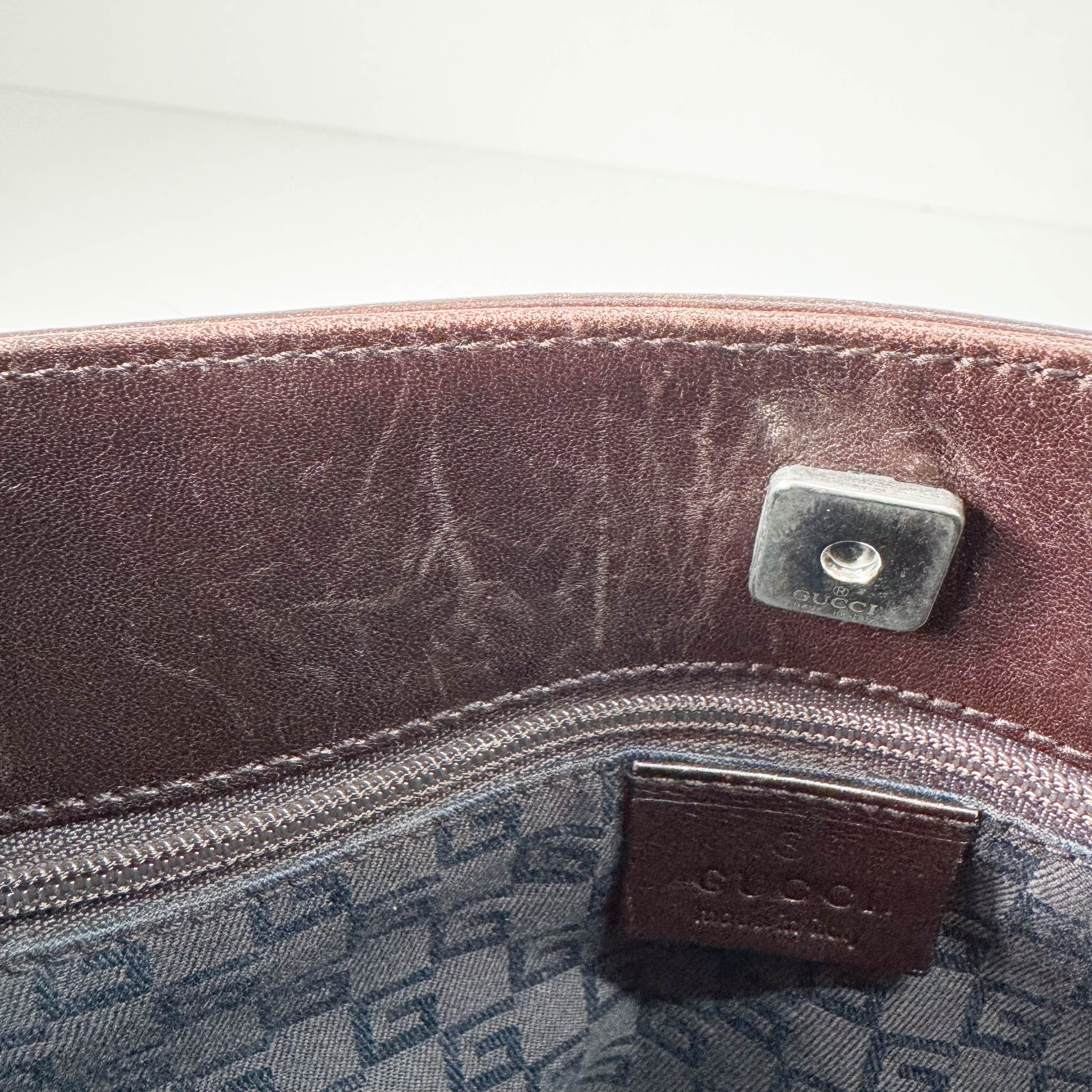 Brown Suede Shoulder Bag