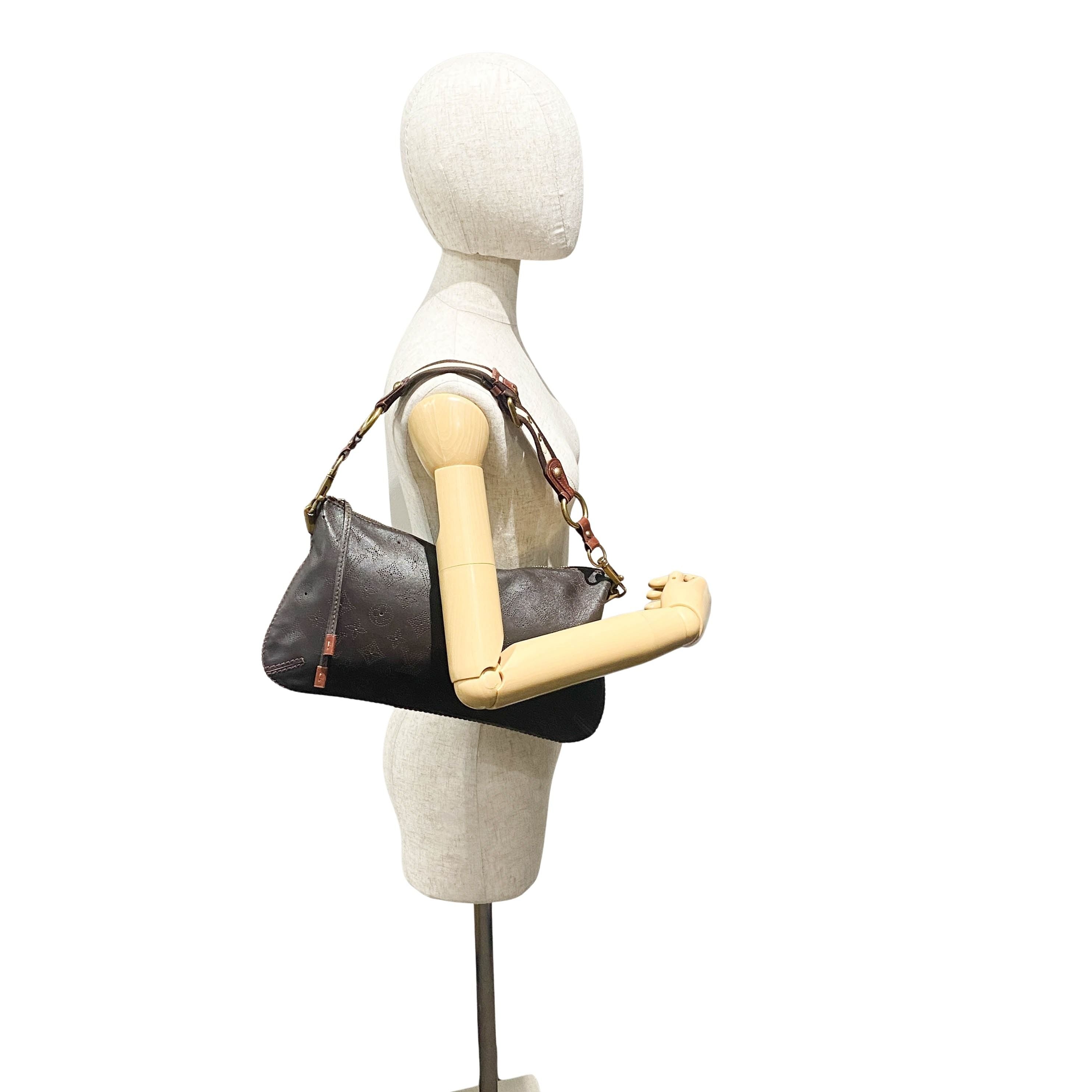 Vintage Brown Leather Pochette