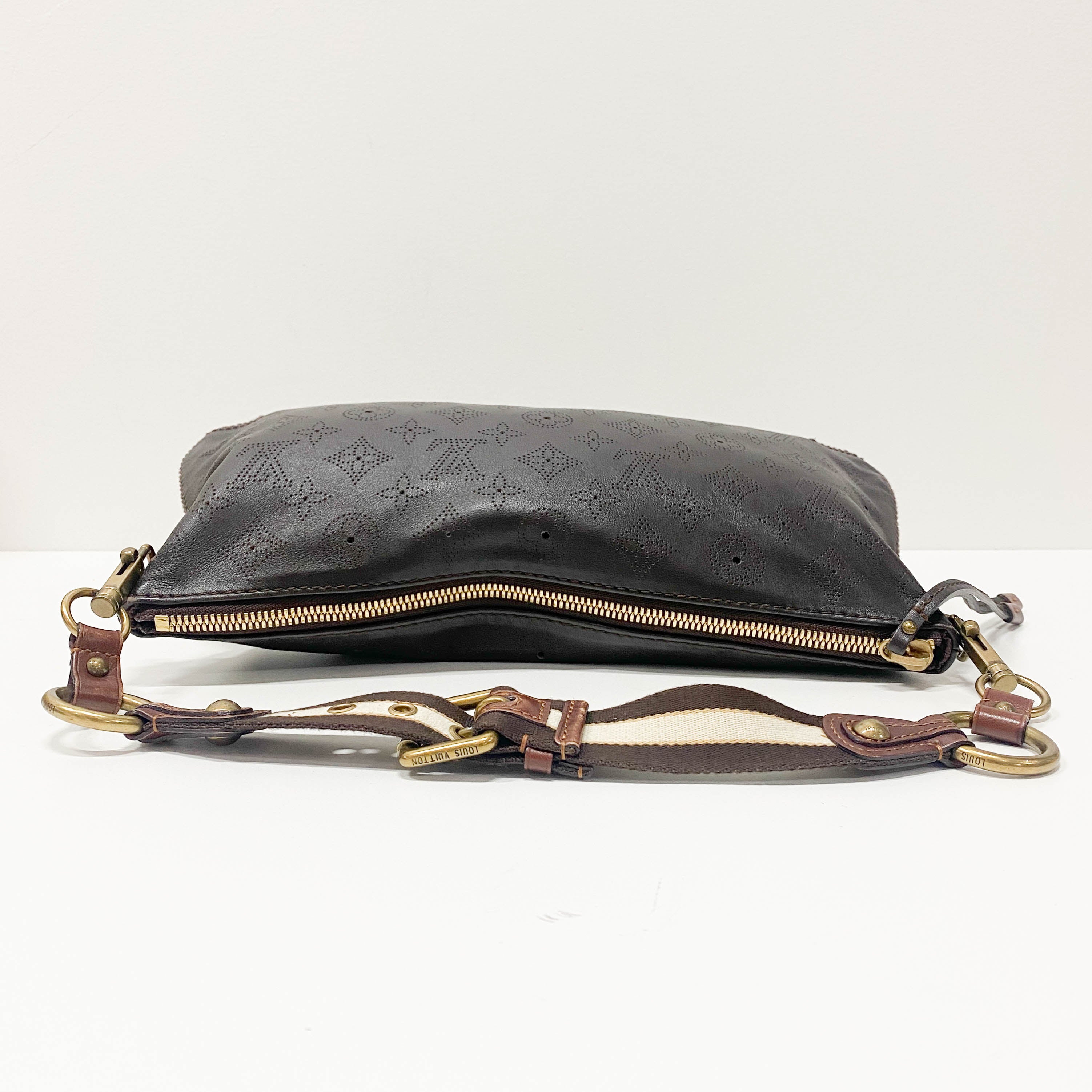 Vintage Brown Leather Pochette