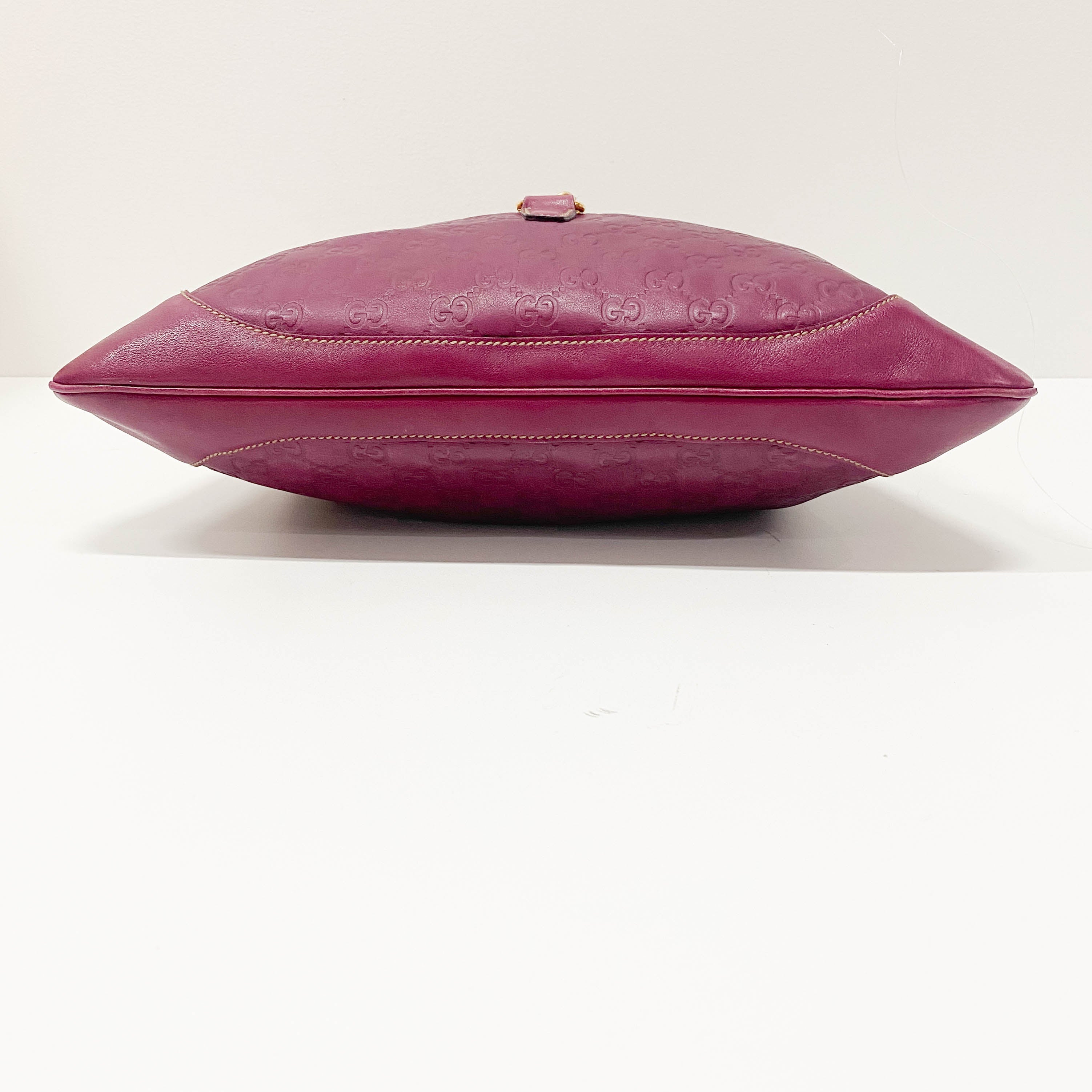 Guccissima Pink Leather Shoulder Bag