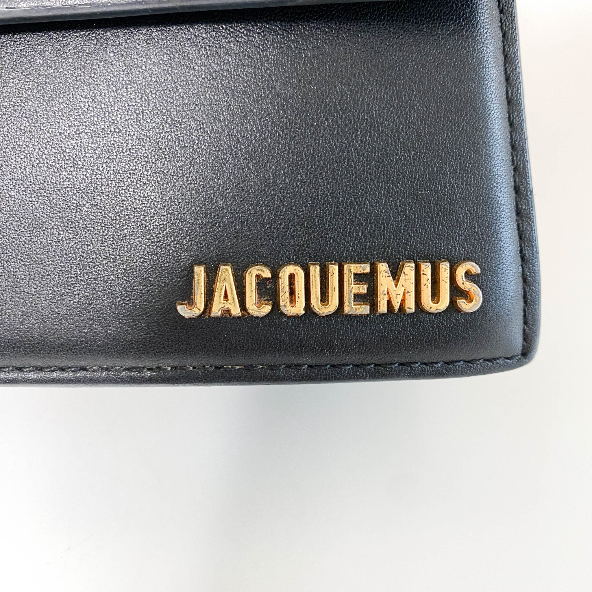 JACQUEMUS Black Leather Shoulder Bag, in , Sold by HIVE PRELOVED - Shoulder Bags, ,