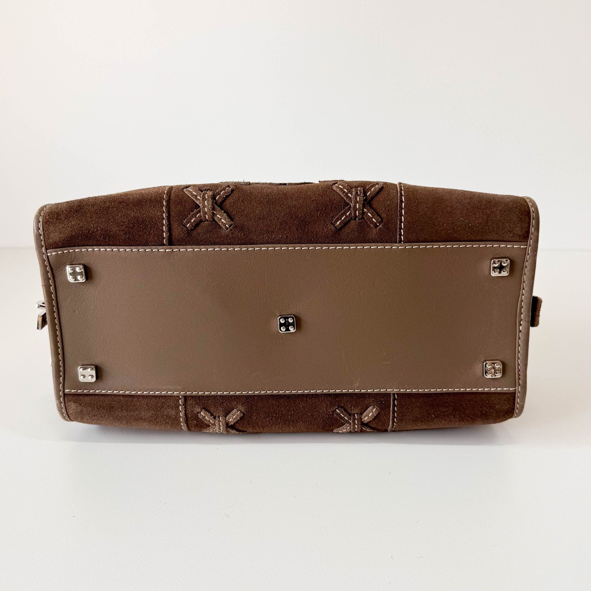 LOEWE Amazona 28 Brown Suede Hand Bag, in , Sold by HIVE PRELOVED - Handle Bags, ,