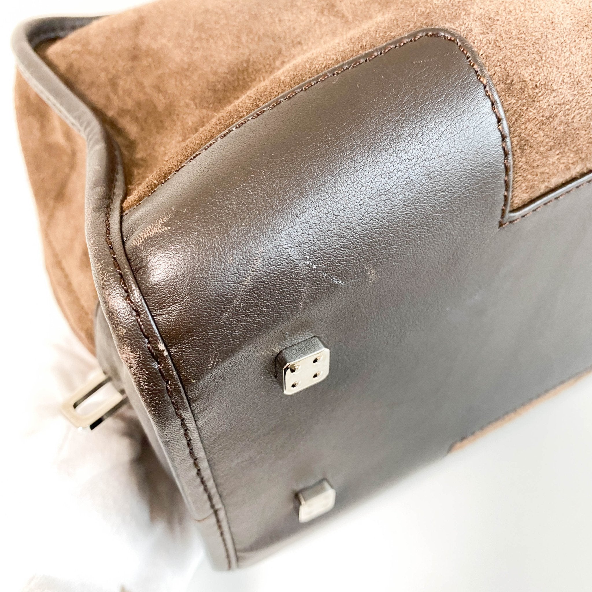 LOEWE Amazona 28 Brown Suede Hand Bag, in , Sold by HIVE PRELOVED - Handle Bags, ,