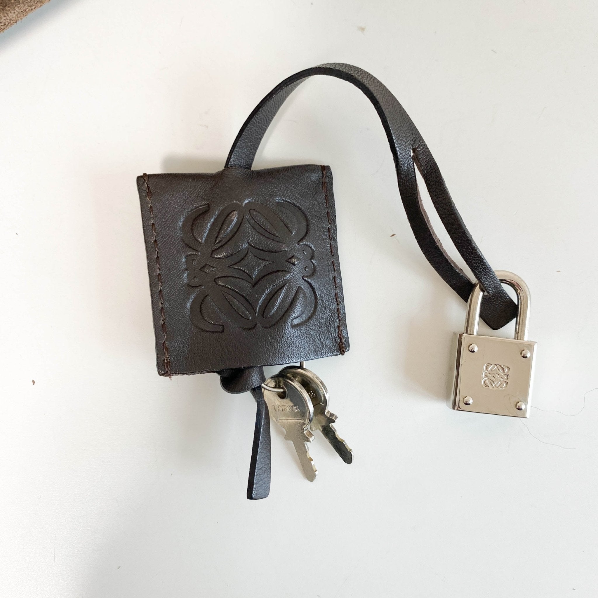 LOEWE Amazona 28 Brown Suede Hand Bag, in , Sold by HIVE PRELOVED - Handle Bags, ,