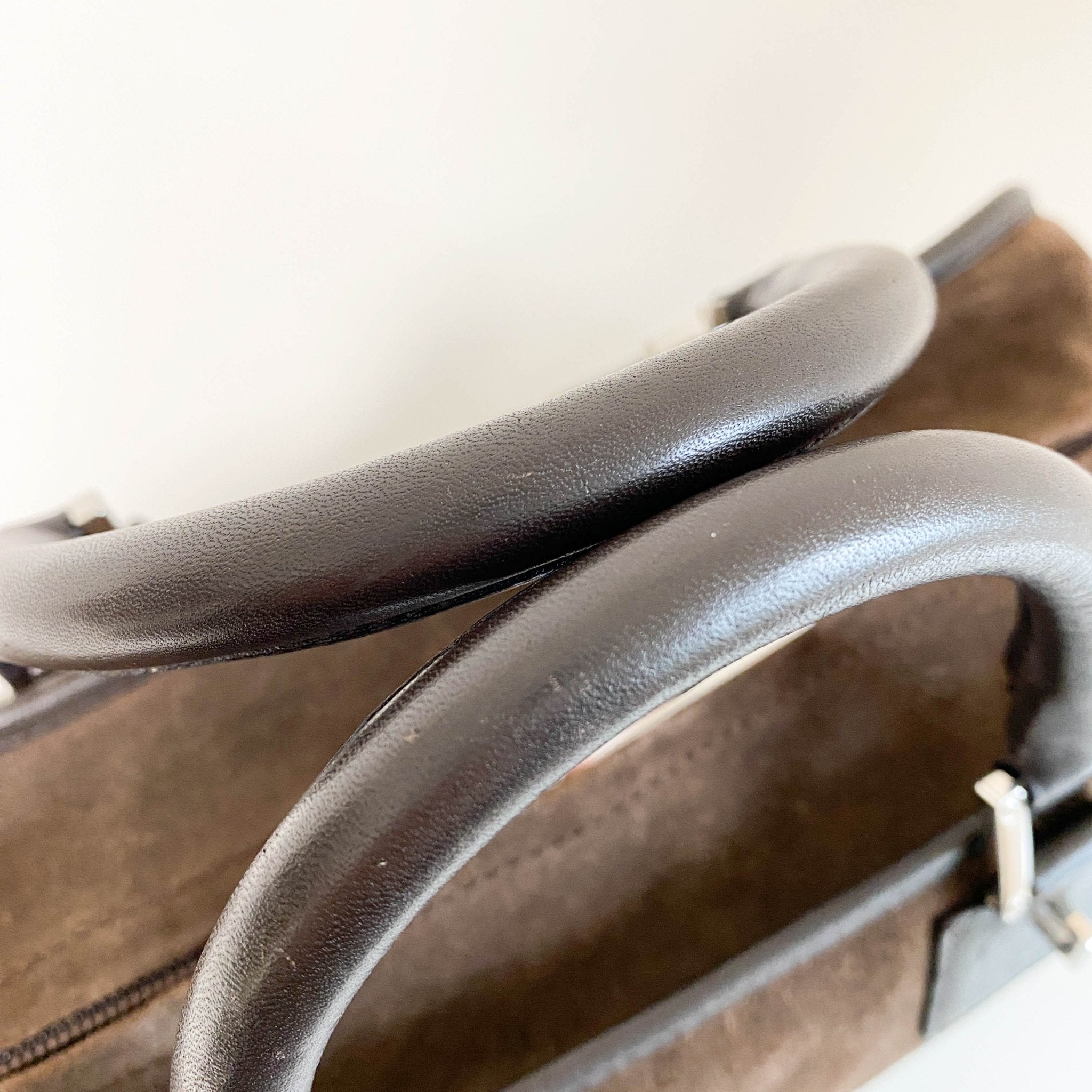 LOEWE Amazona 28 Brown Suede Hand Bag, in , Sold by HIVE PRELOVED - Handle Bags, ,