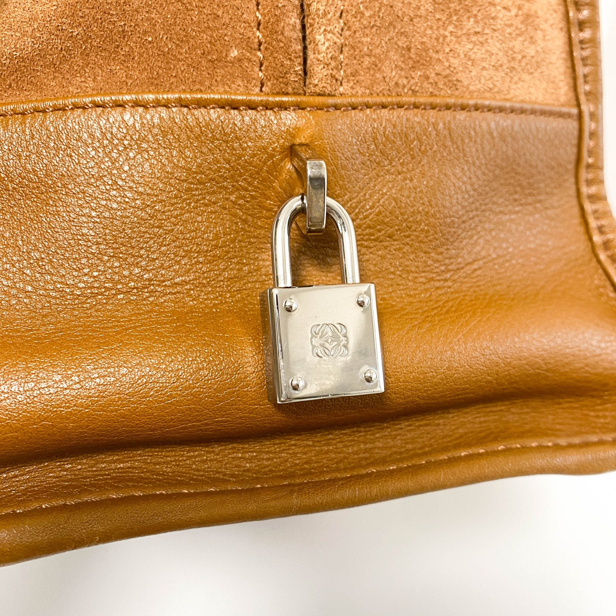 LOEWE Amazona 35 Anagram Handbag Boston Bag, in , Sold by HIVE PRELOVED - Handle Bags, ,