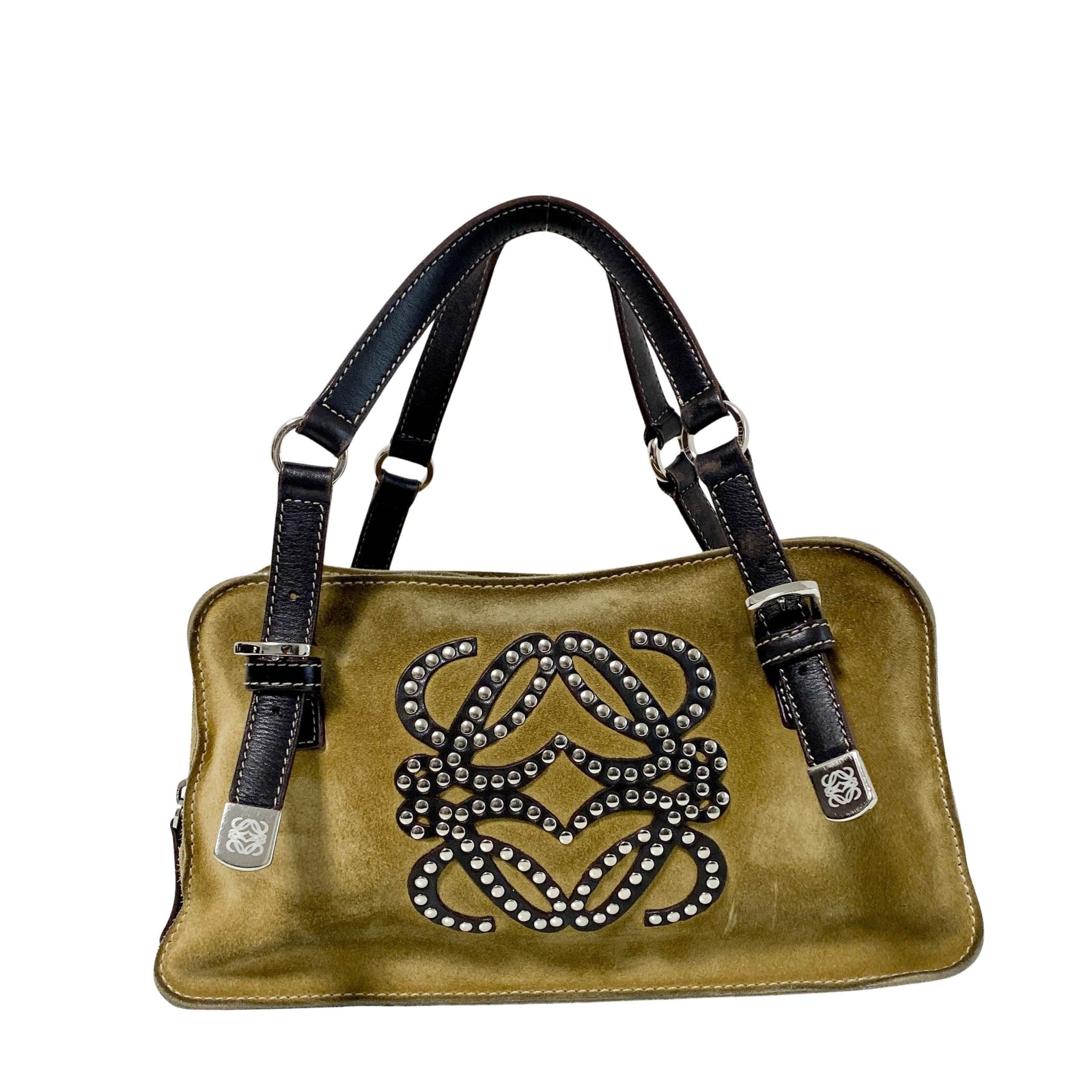 LOEWE Amazona Suede Hand Bag, in , Sold by HIVE PRELOVED - Handle Bags, ,