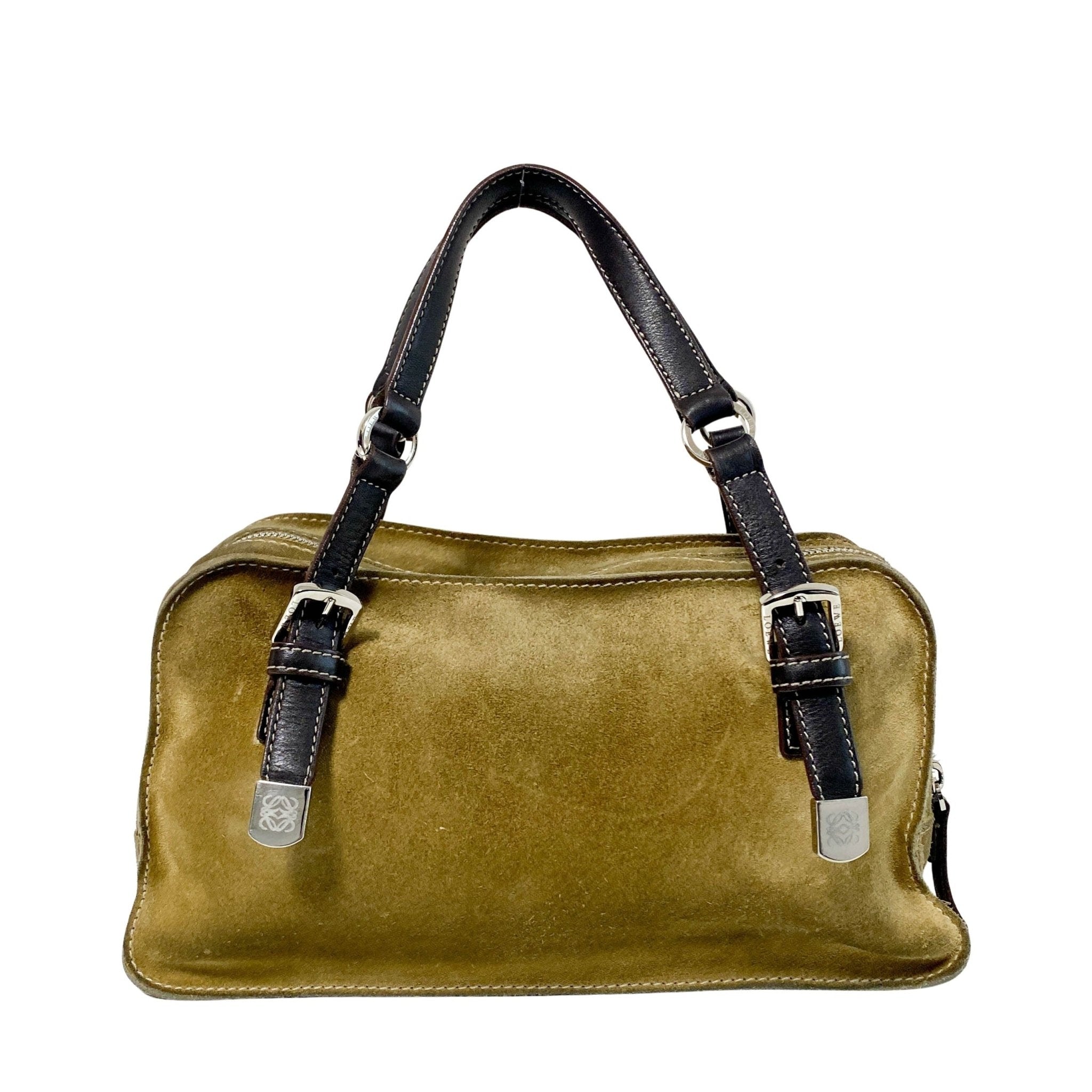 LOEWE Amazona Suede Hand Bag, in , Sold by HIVE PRELOVED - Handle Bags, ,