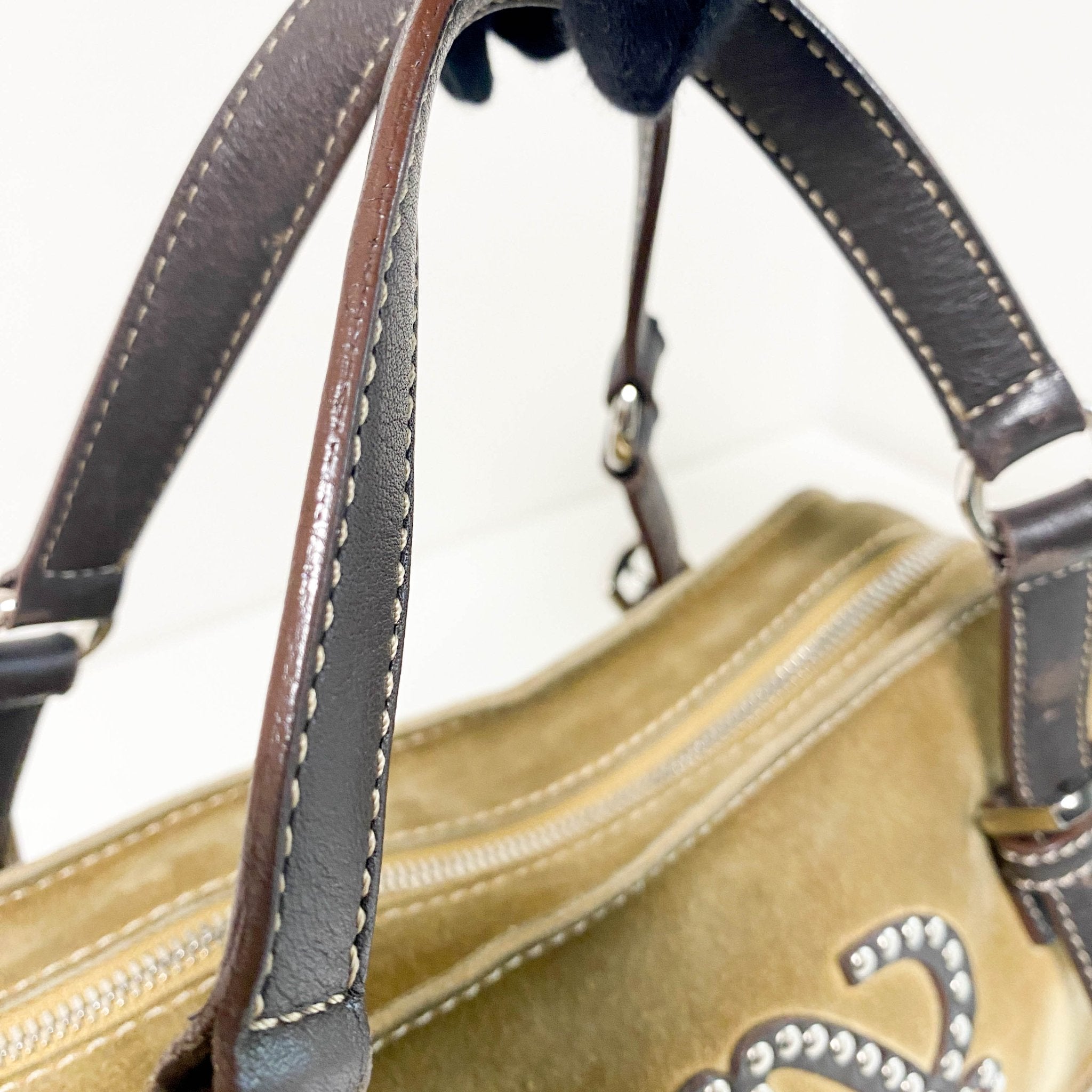 LOEWE Amazona Suede Hand Bag, in , Sold by HIVE PRELOVED - Handle Bags, ,