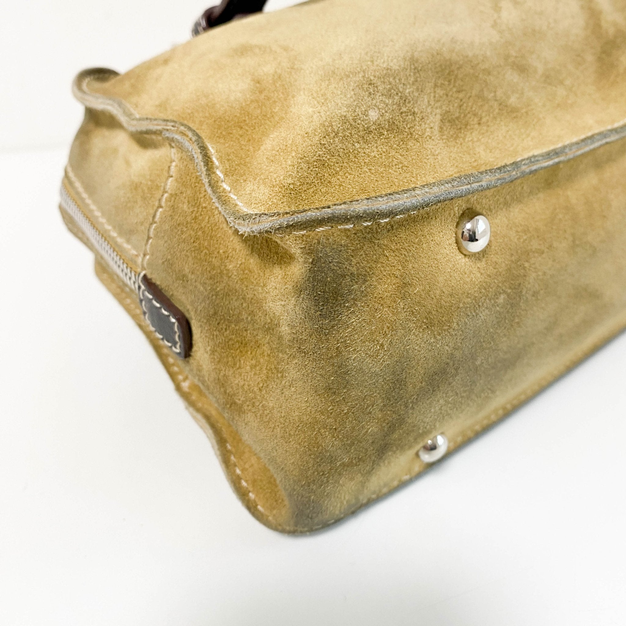 LOEWE Amazona Suede Hand Bag, in , Sold by HIVE PRELOVED - Handle Bags, ,