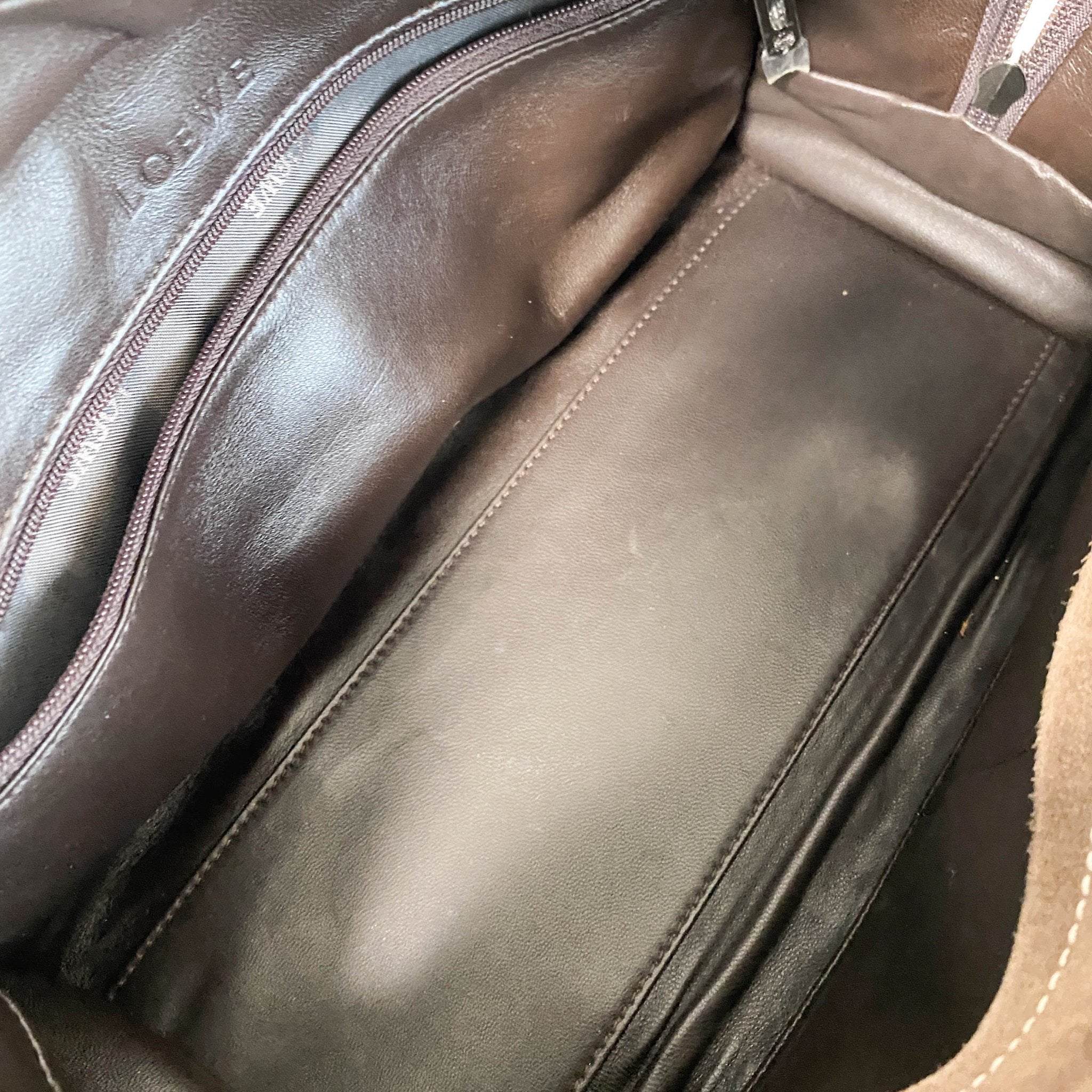 LOEWE Amazona28 Suede Rhinestones Limited Edition Brown, in , Sold by HIVE PRELOVED - Handle Bags, ,