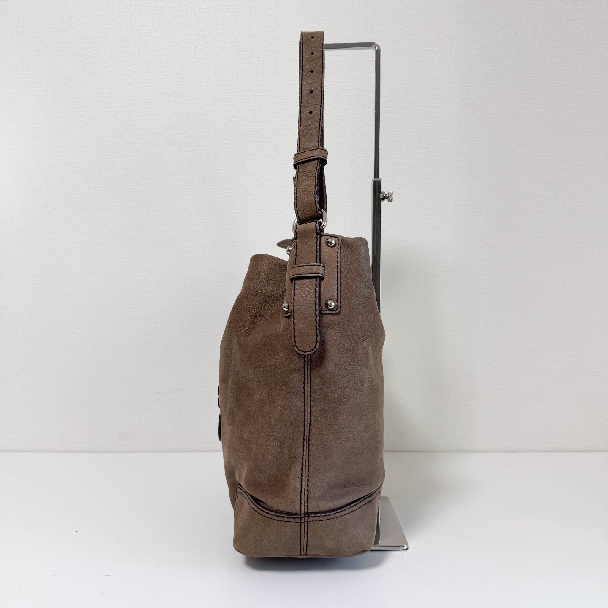 LOEWE Anagram Leather Brown Shoulder Bag, in , Sold by HIVE PRELOVED - Shoulder Bags, ,