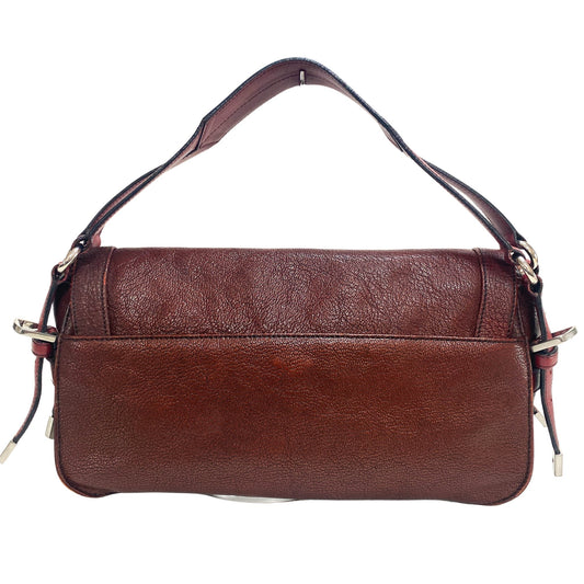 LOEWE Anagram Logo Burgundy Leather Shoulder Bag, in , Sold by HIVE PRELOVED - Shoulder Bags, ,