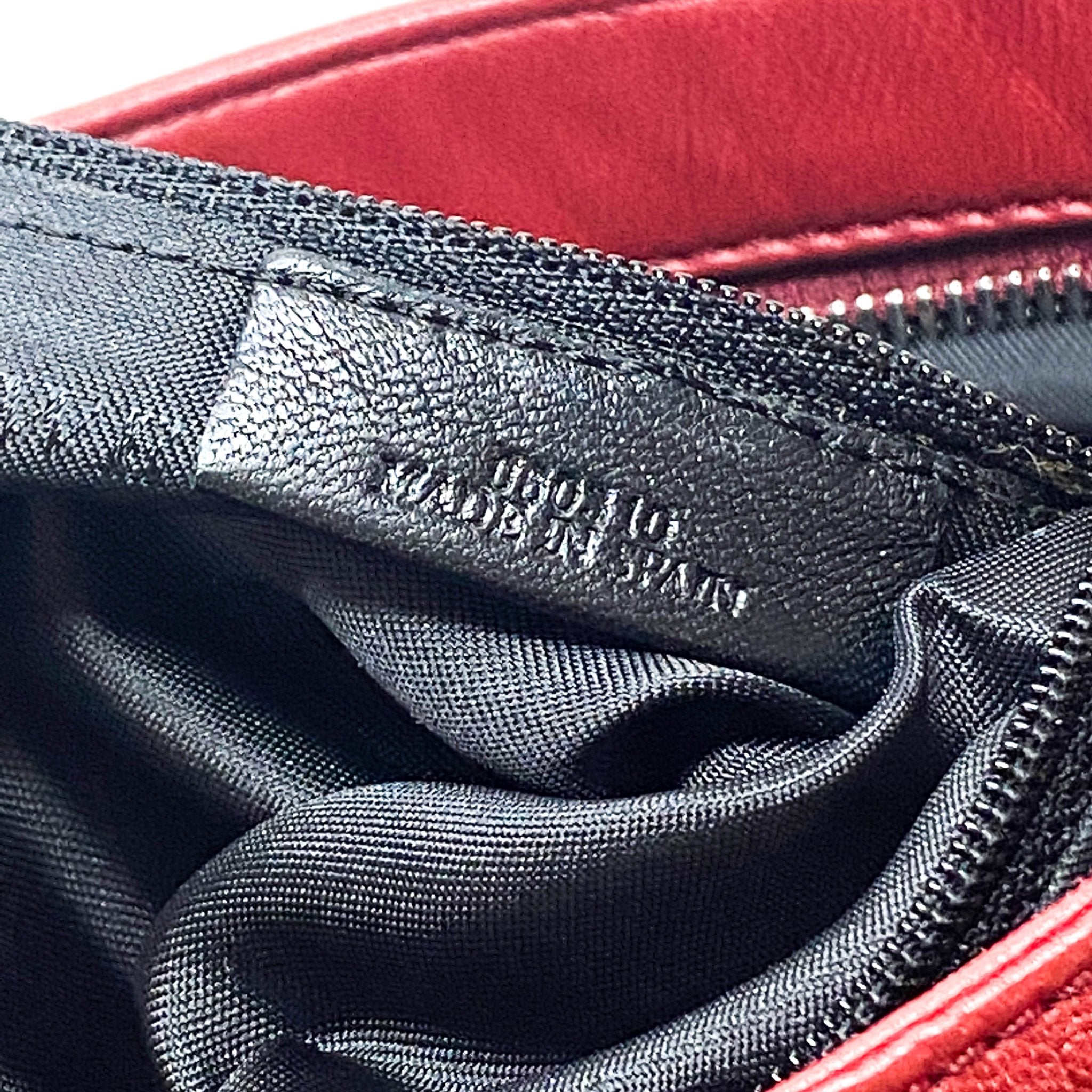 LOEWE Anagram Logo Red Lambskin Leather Shoulder Bag, in , Sold by HIVE PRELOVED - Shoulder Bags, ,