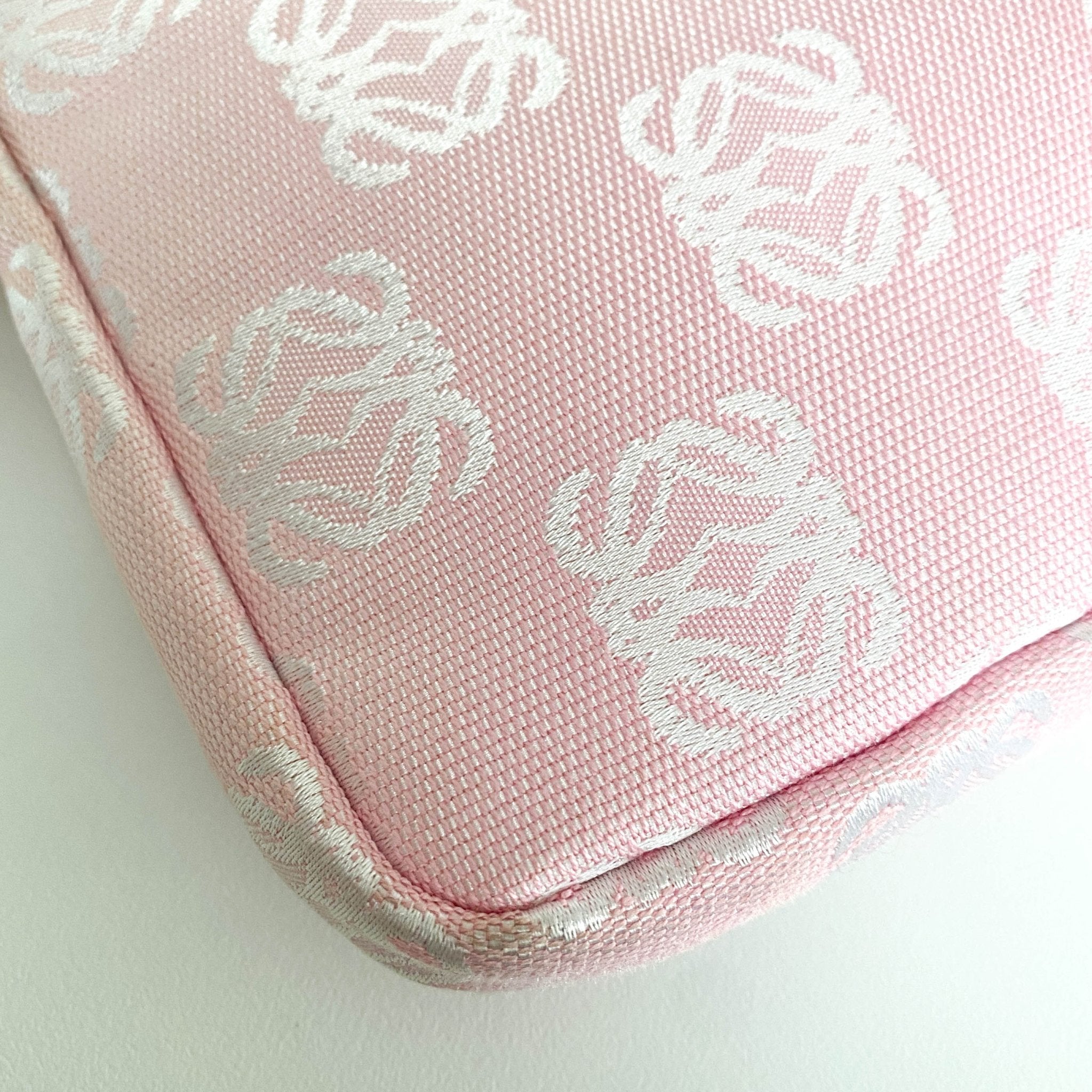 LOEWE Anagram Pink Canvas Leather Shoulder Bag, in , Sold by HIVE PRELOVED - Shoulder Bags, ,