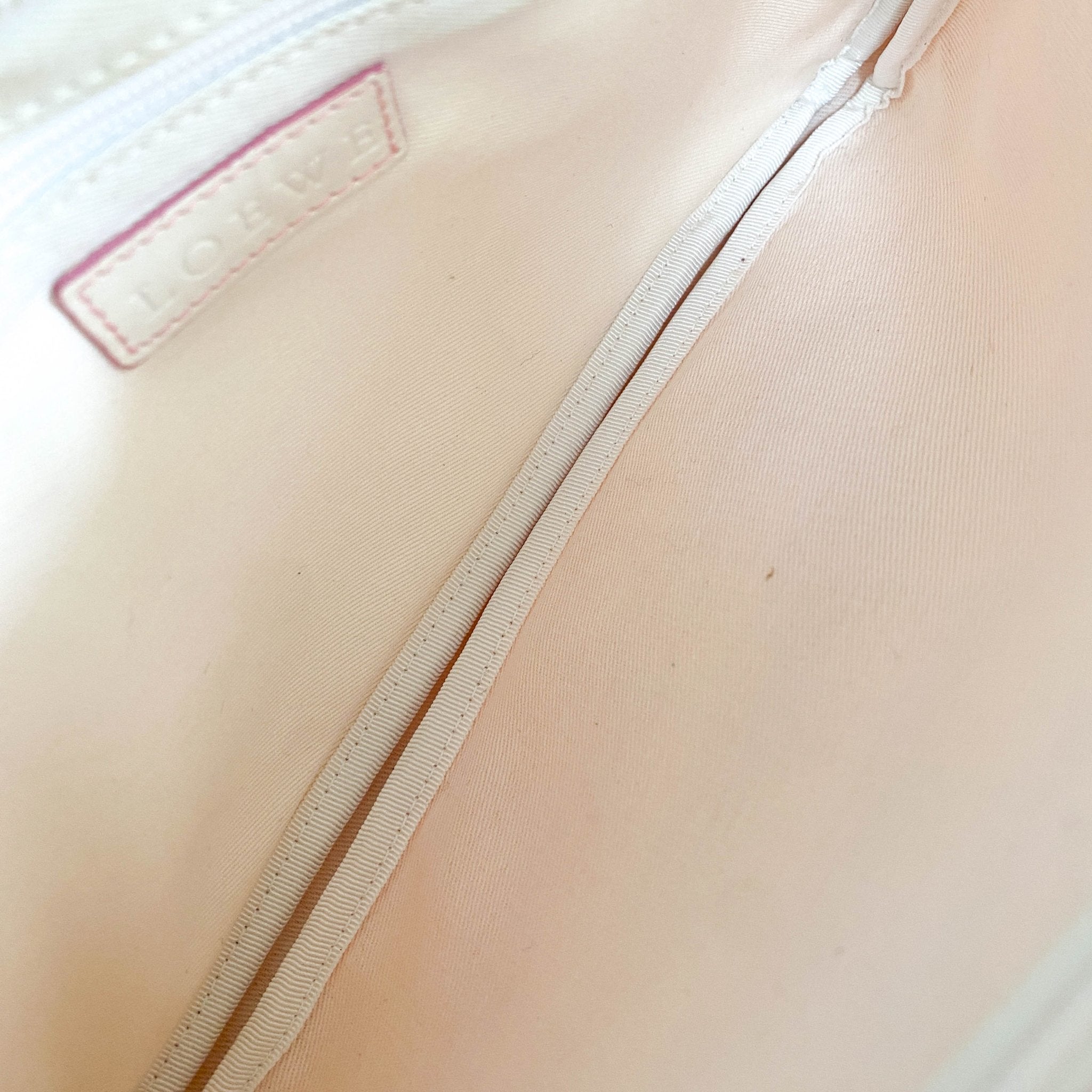 LOEWE Anagram Pink Canvas Leather Shoulder Bag, in , Sold by HIVE PRELOVED - Shoulder Bags, ,