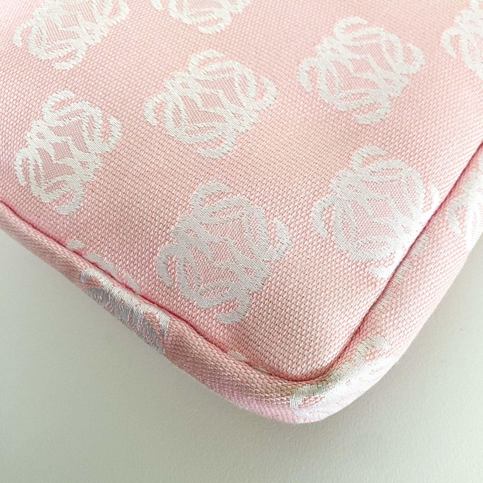 LOEWE Anagram Pink Canvas Leather Shoulder Bag, in , Sold by HIVE PRELOVED - Shoulder Bags, ,