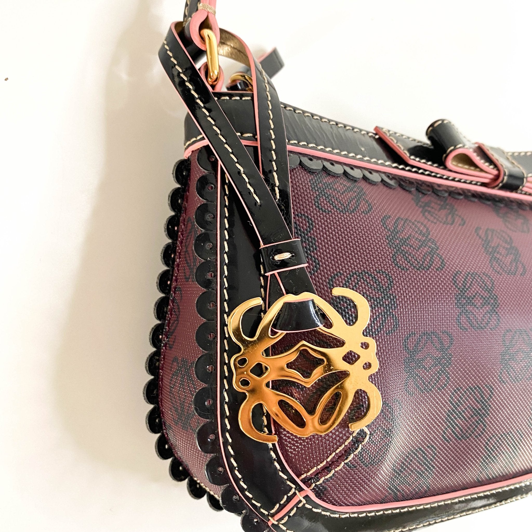 LOEWE Anagram Ribbon Shoulder Bag, in , Sold by HIVE PRELOVED - Shoulder Bags, ,