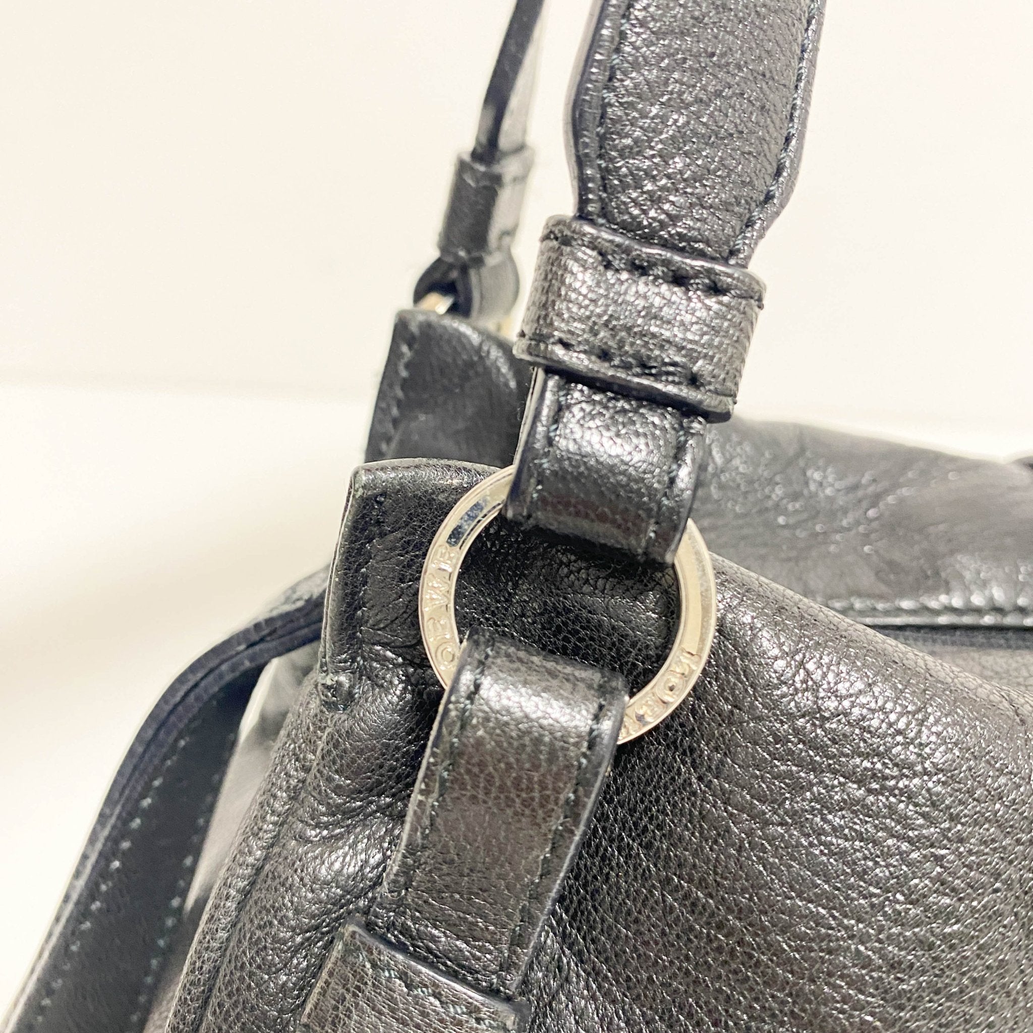 LOEWE Archive Black Leather Shoulder Bag, in , Sold by HIVE PRELOVED - Shoulder Bags, ,