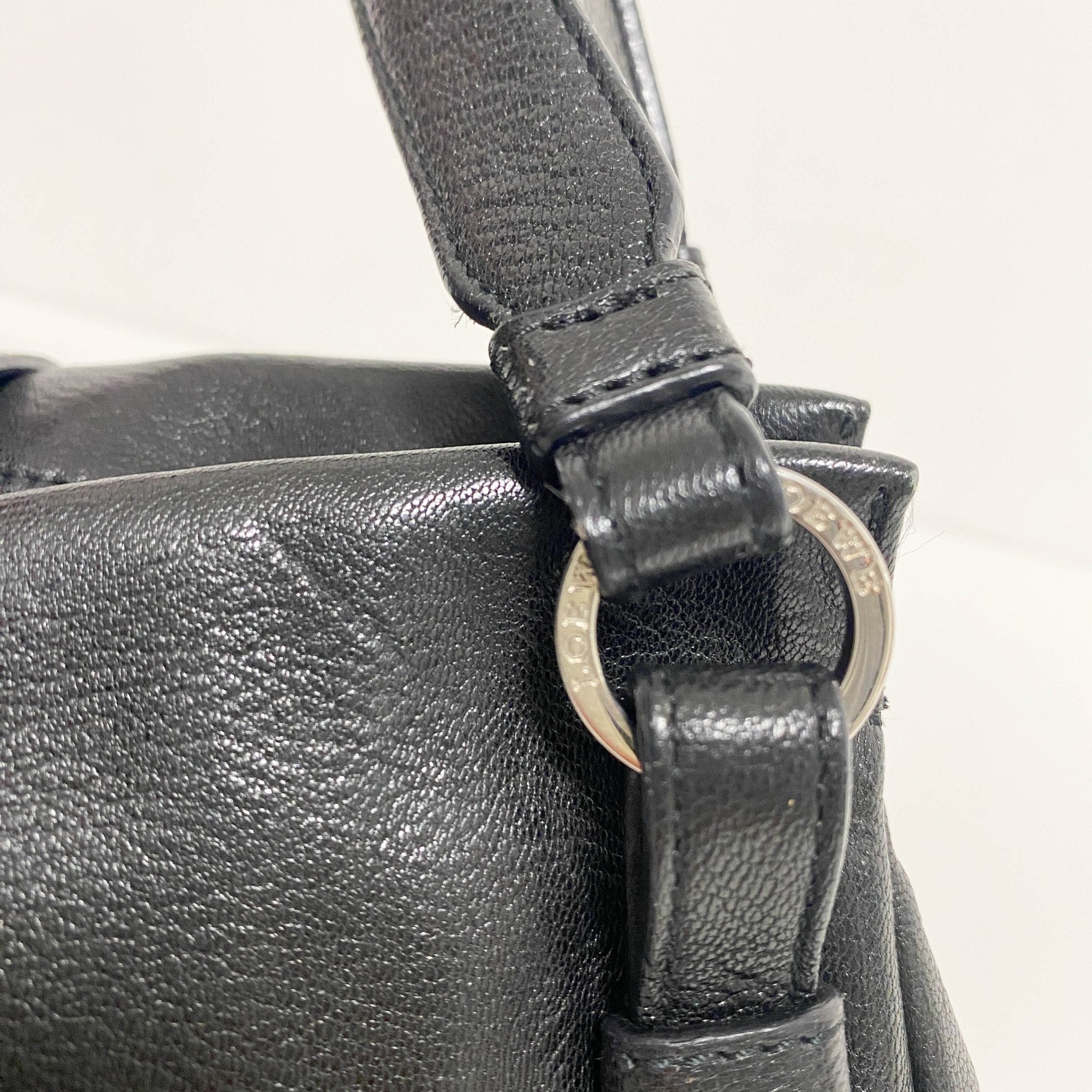 LOEWE Archive Black Leather Shoulder Bag, in , Sold by HIVE PRELOVED - Shoulder Bags, ,