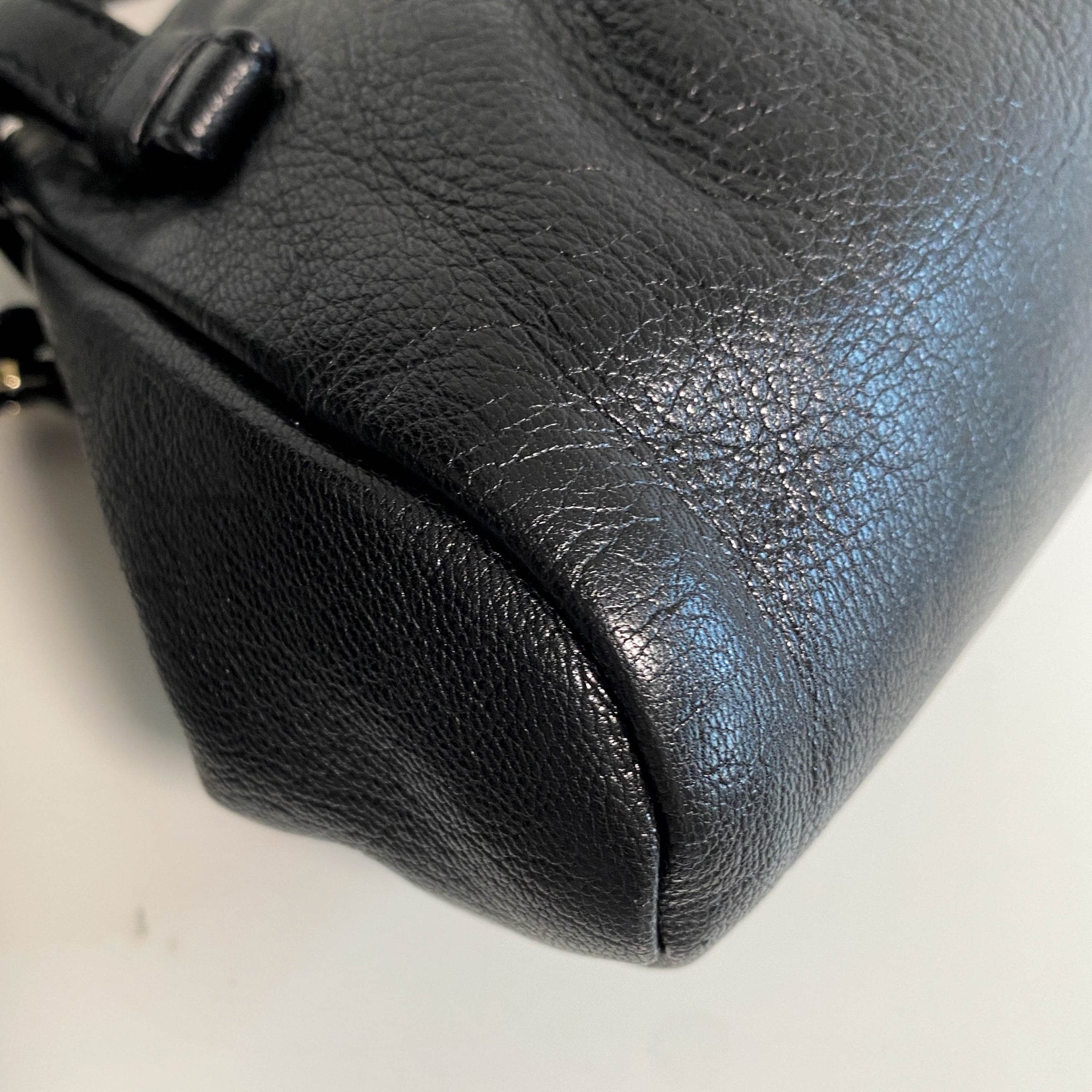 LOEWE Archive Black Leather Shoulder Bag, in , Sold by HIVE PRELOVED - Handle Bags, ,