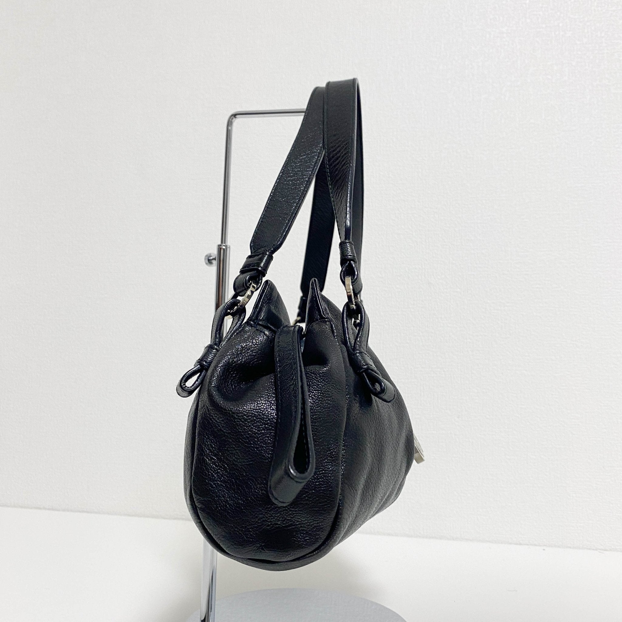 LOEWE Archive Black Leather Shoulder Bag, in , Sold by HIVE PRELOVED - Shoulder Bags, ,